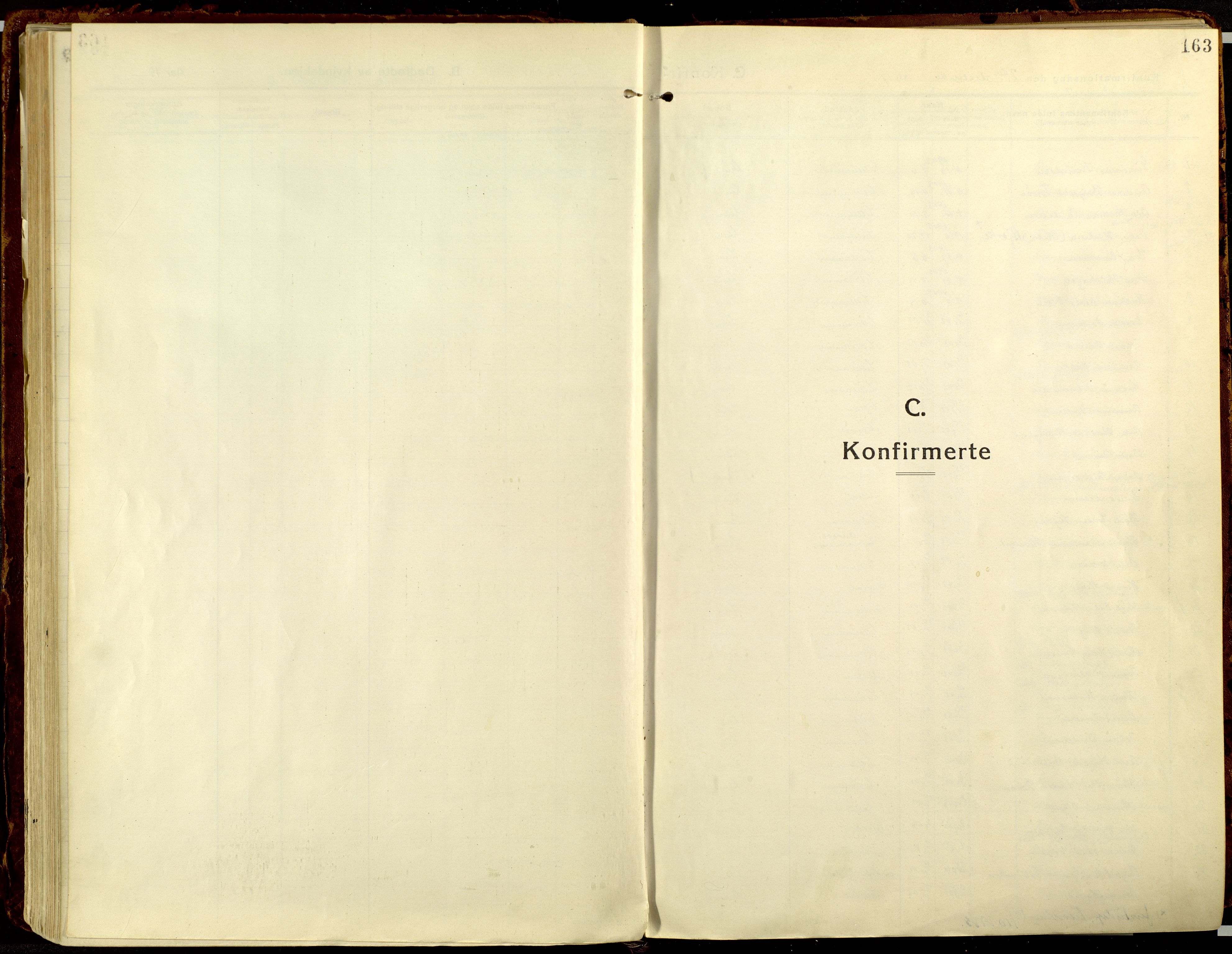 Lillehammer prestekontor, AV/SAH-PREST-088/H/Ha/Haa/L0002: Ministerialbok nr. 2, 1917-1932, s. 163