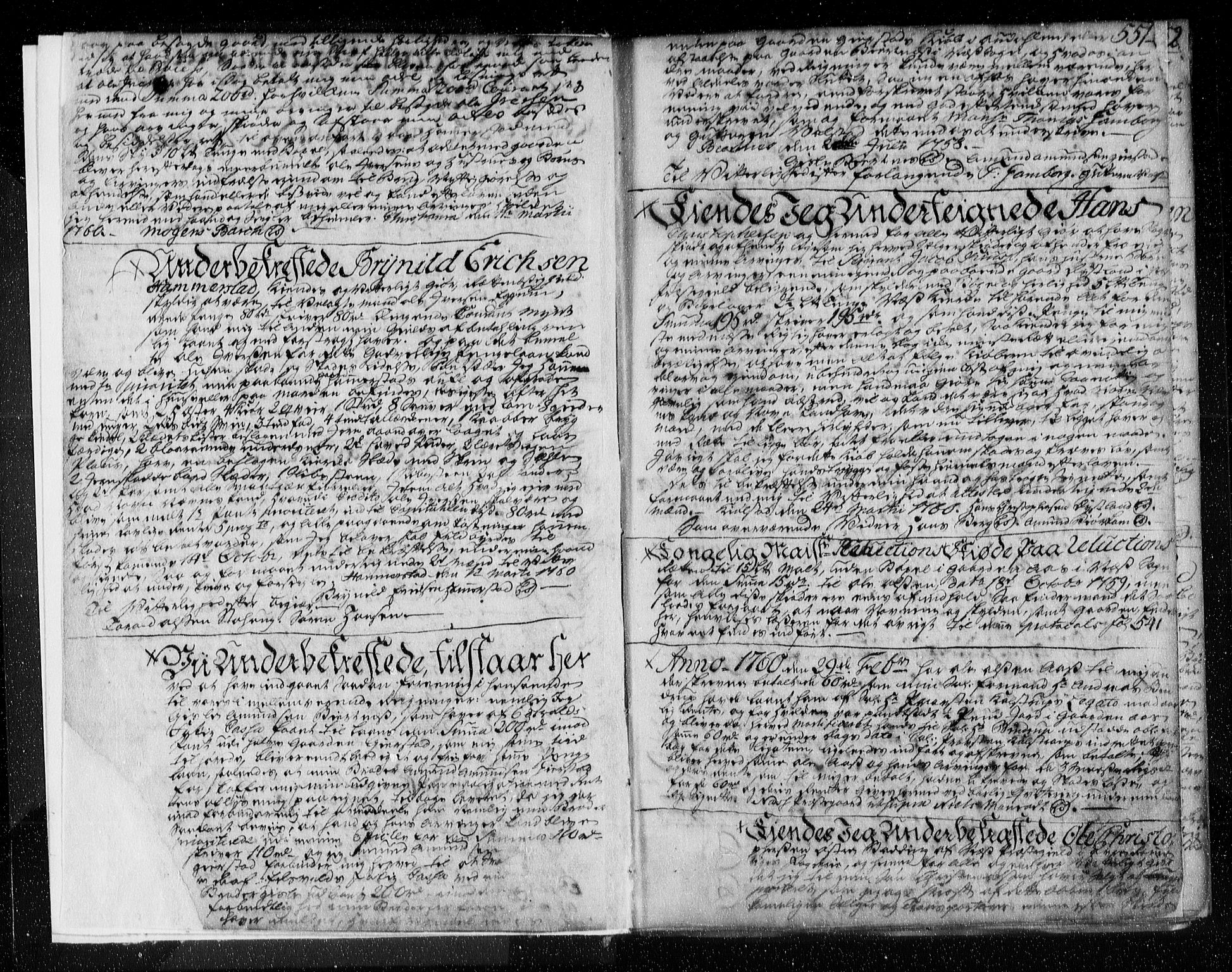Øvre Romerike sorenskriveri, SAO/A-10649/G/Gb/L0001c: Pantebok nr. 1c, 1760-1766, s. 551