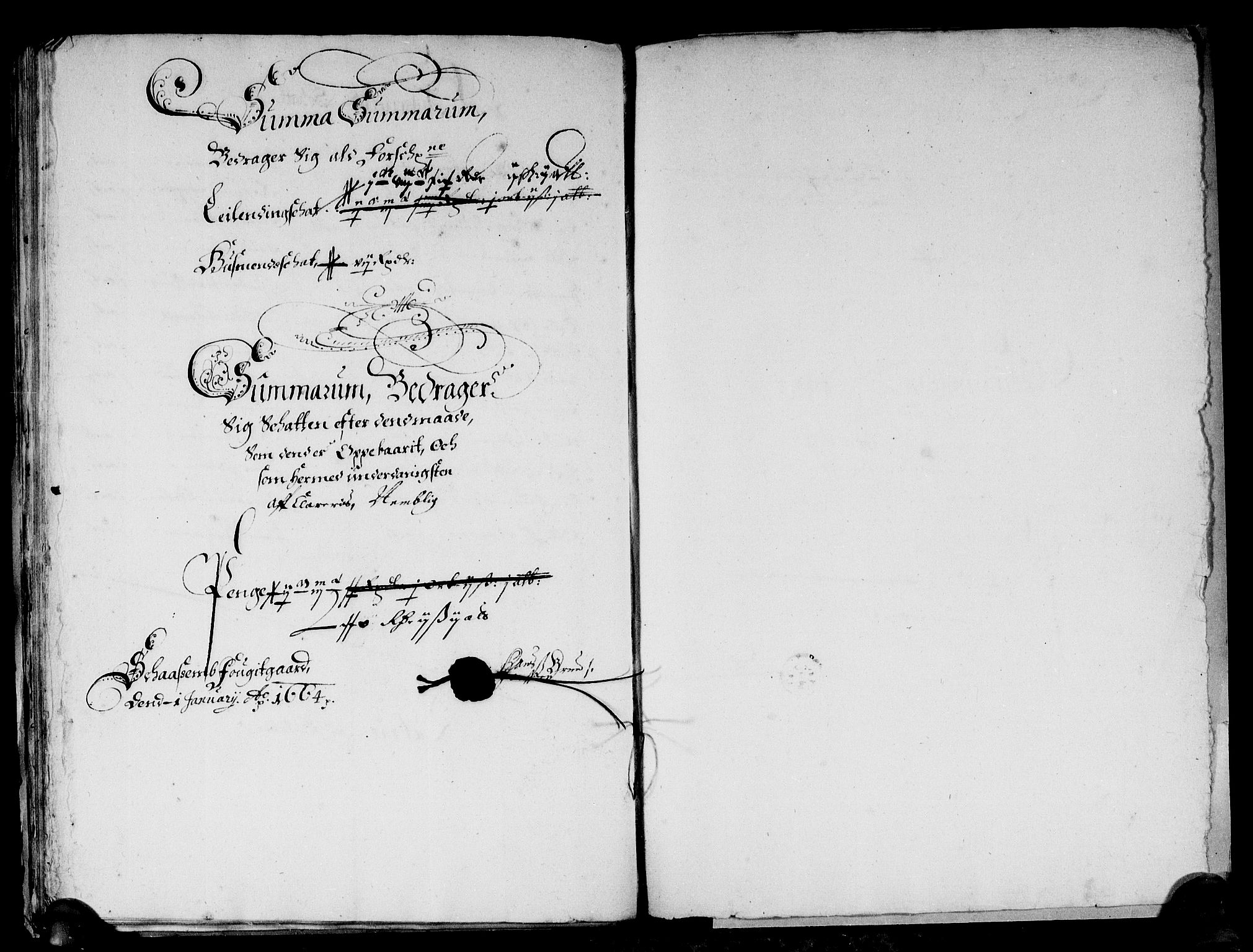 Rentekammeret inntil 1814, Reviderte regnskaper, Stiftamtstueregnskaper, Bergen stiftamt, RA/EA-6043/R/Rc/L0008: Bergen stiftamt, 1663