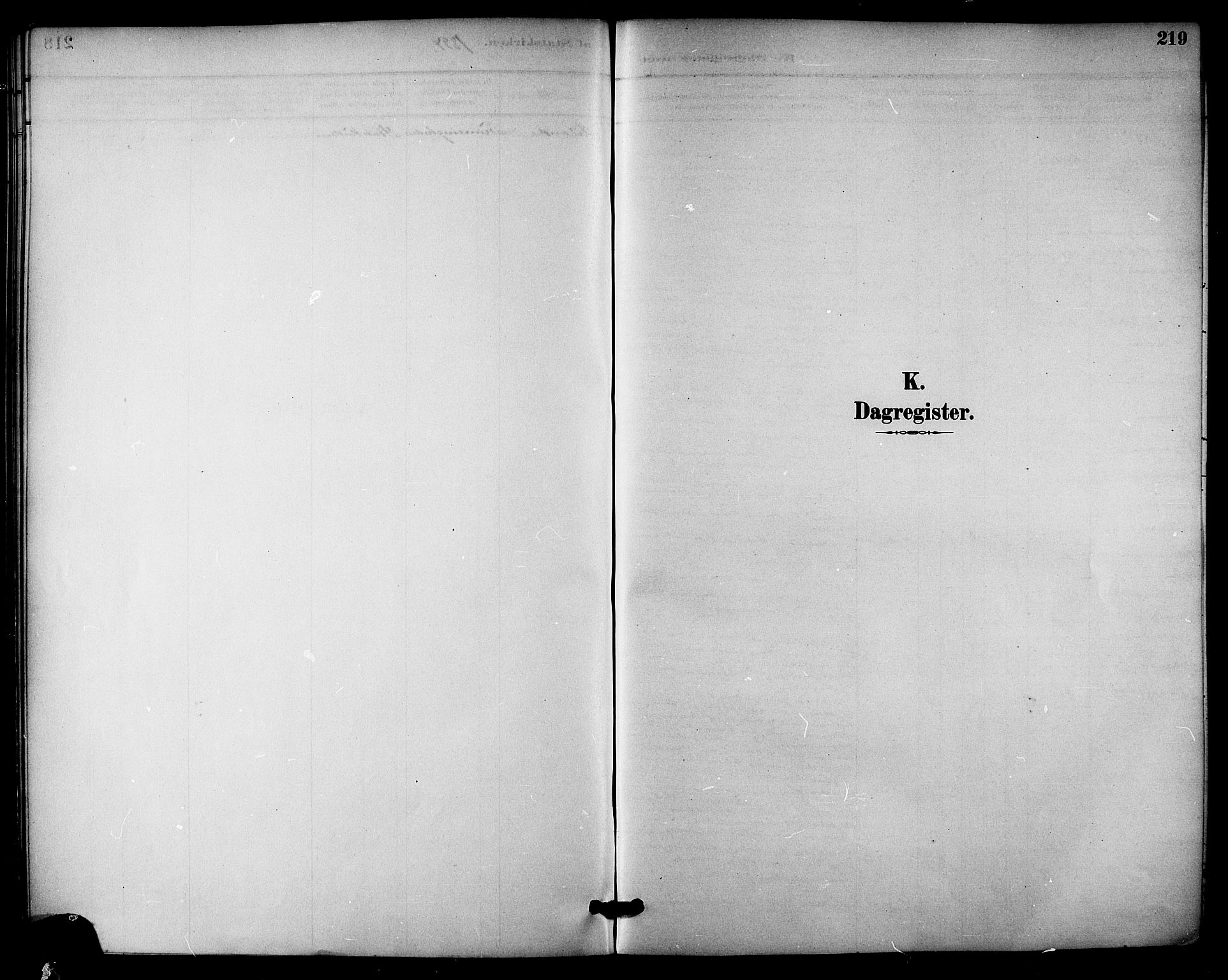 Ministerialprotokoller, klokkerbøker og fødselsregistre - Nordland, AV/SAT-A-1459/895/L1371: Ministerialbok nr. 895A06, 1885-1894, s. 219