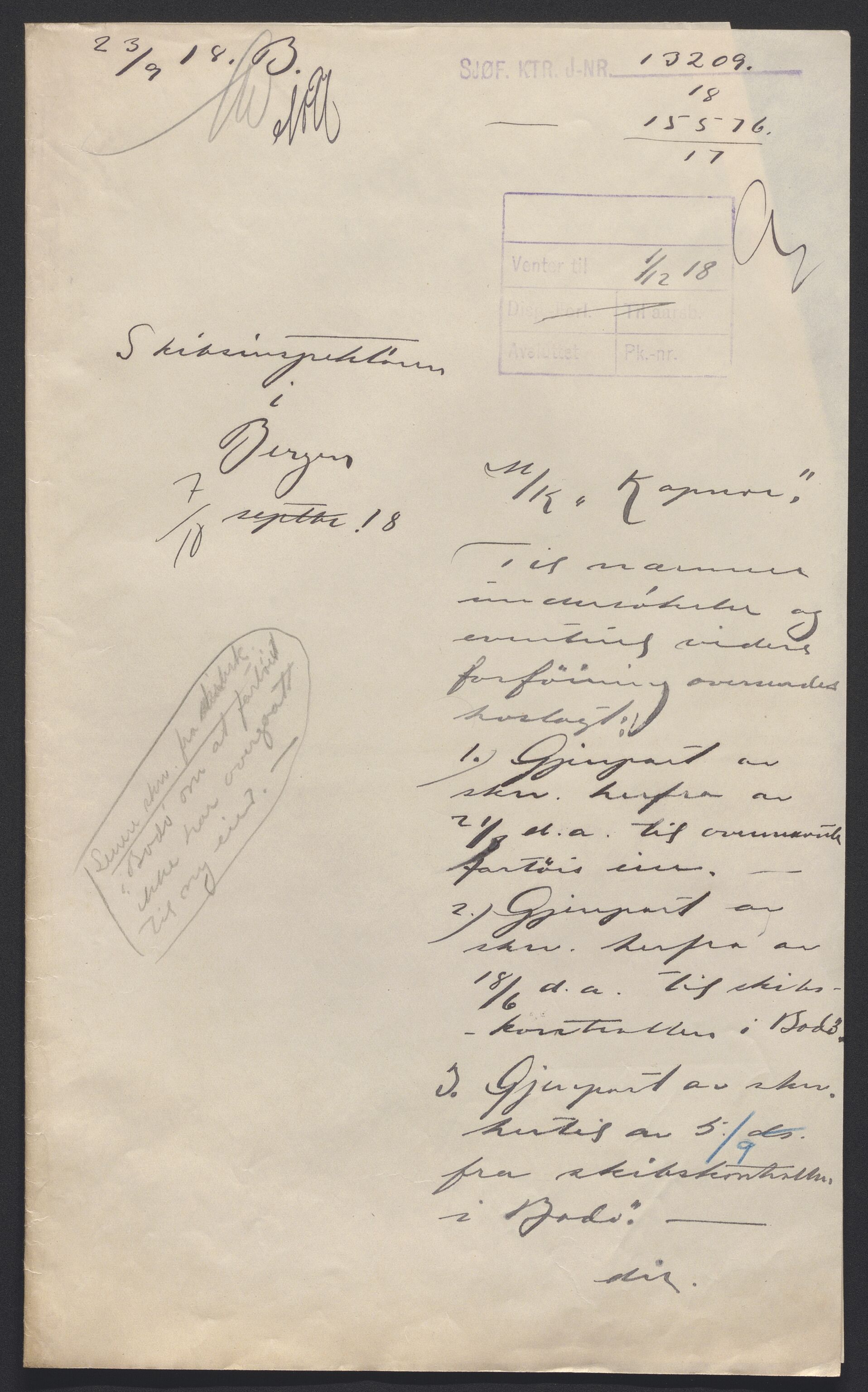 Sjøfartsdirektoratet med forløpere, skipsmapper slettede skip, AV/RA-S-4998/F/Fa/L0588: --, 1866-1928, s. 40