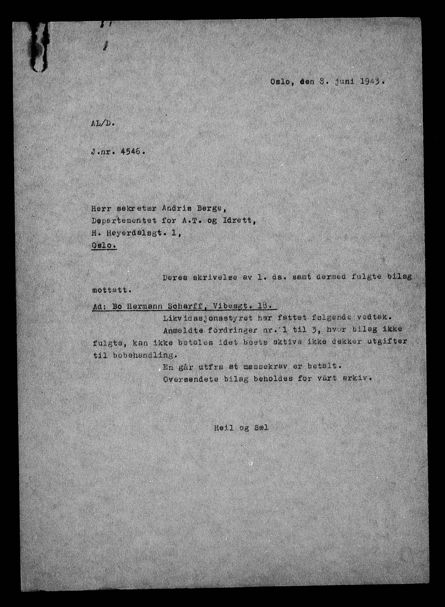 Justisdepartementet, Tilbakeføringskontoret for inndratte formuer, AV/RA-S-1564/H/Hc/Hcc/L0978: --, 1945-1947, s. 17