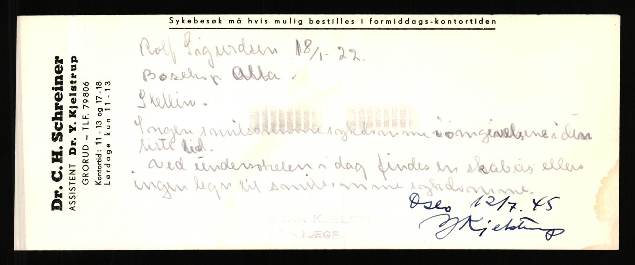 Rikspolitisjefen, AV/RA-S-1560/L/L0015: Scharff, Carlo Max - Stephensen, Gudrun, 1940-1945, s. 113