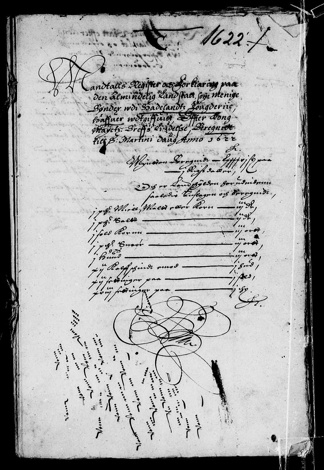 Rentekammeret inntil 1814, Reviderte regnskaper, Lensregnskaper, AV/RA-EA-5023/R/Rb/Rba/L0062: Akershus len, 1622-1623