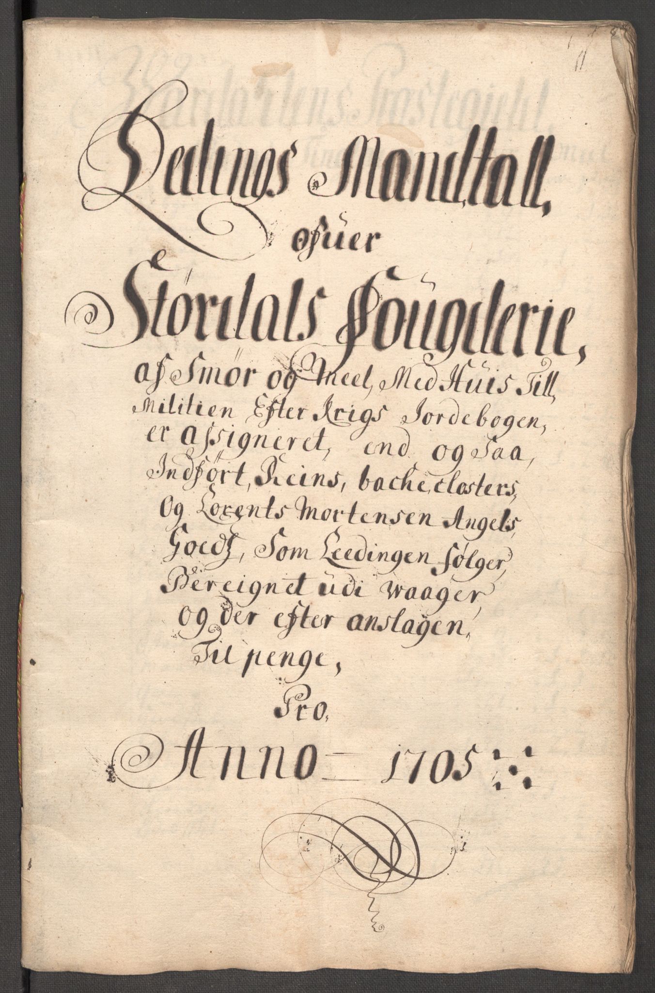 Rentekammeret inntil 1814, Reviderte regnskaper, Fogderegnskap, RA/EA-4092/R62/L4196: Fogderegnskap Stjørdal og Verdal, 1705-1706, s. 83