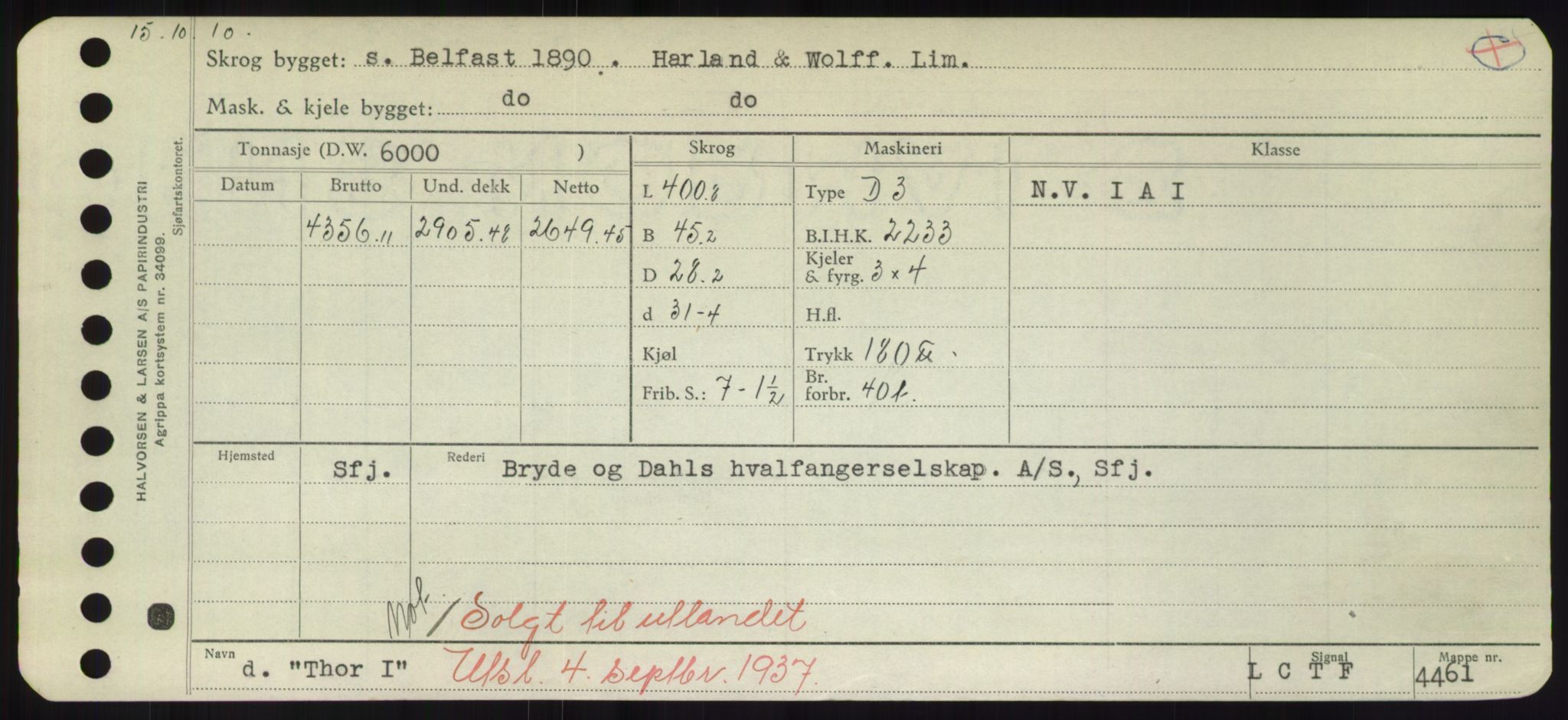 Sjøfartsdirektoratet med forløpere, Skipsmålingen, AV/RA-S-1627/H/Hd/L0038: Fartøy, T-Th, s. 619