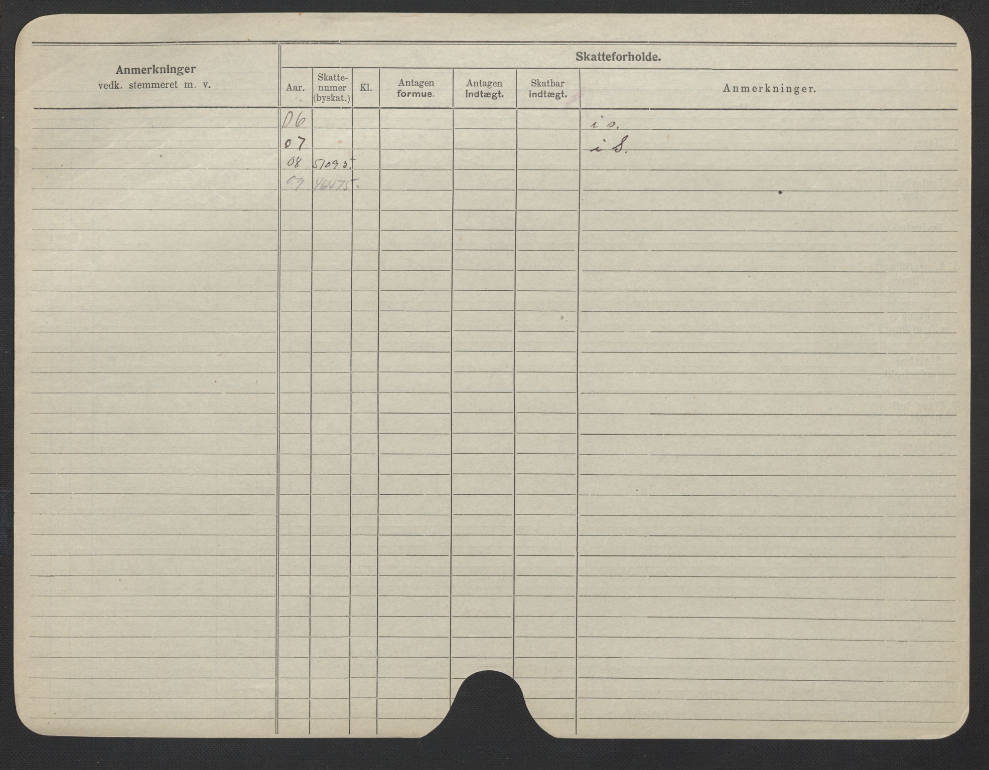 Oslo folkeregister, Registerkort, AV/SAO-A-11715/F/Fa/Fac/L0019: Kvinner, 1906-1914, s. 732b