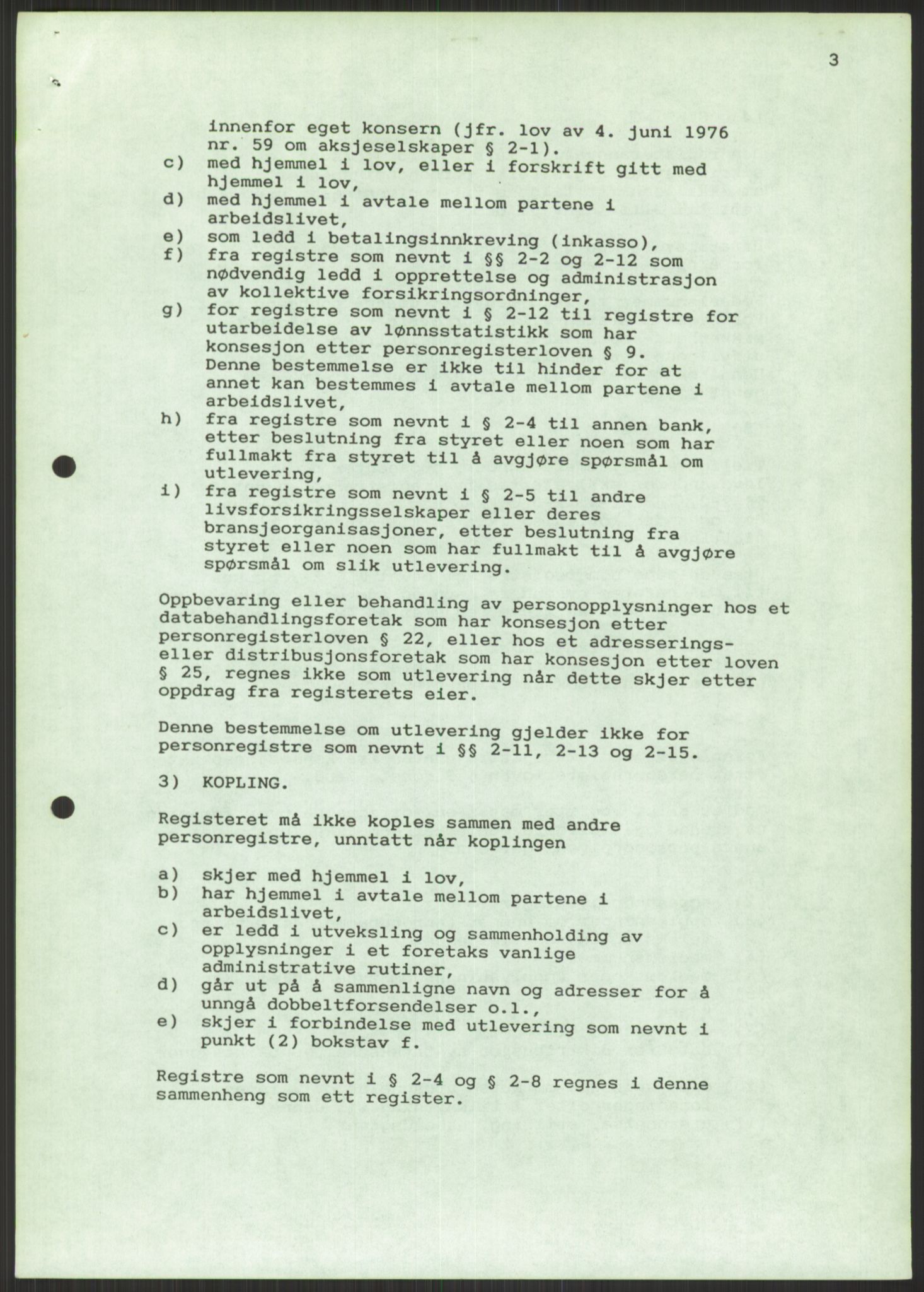 Det Norske Forbundet av 1948/Landsforeningen for Lesbisk og Homofil Frigjøring, AV/RA-PA-1216/D/Dd/L0001: Diskriminering, 1973-1991, s. 1151