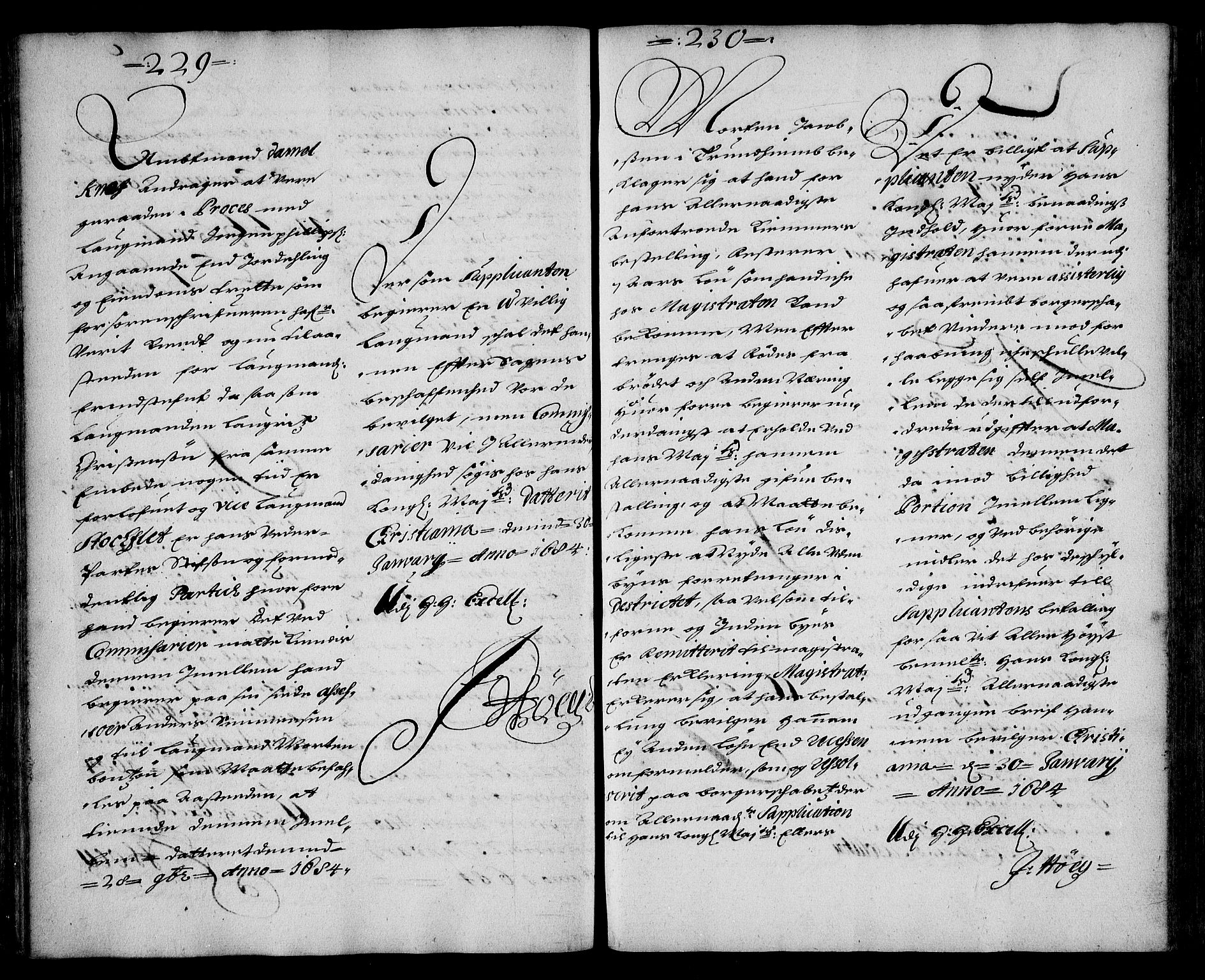 Stattholderembetet 1572-1771, AV/RA-EA-2870/Ae/L0001: Supplikasjons- og resolusjonsprotokoll, 1683-1684