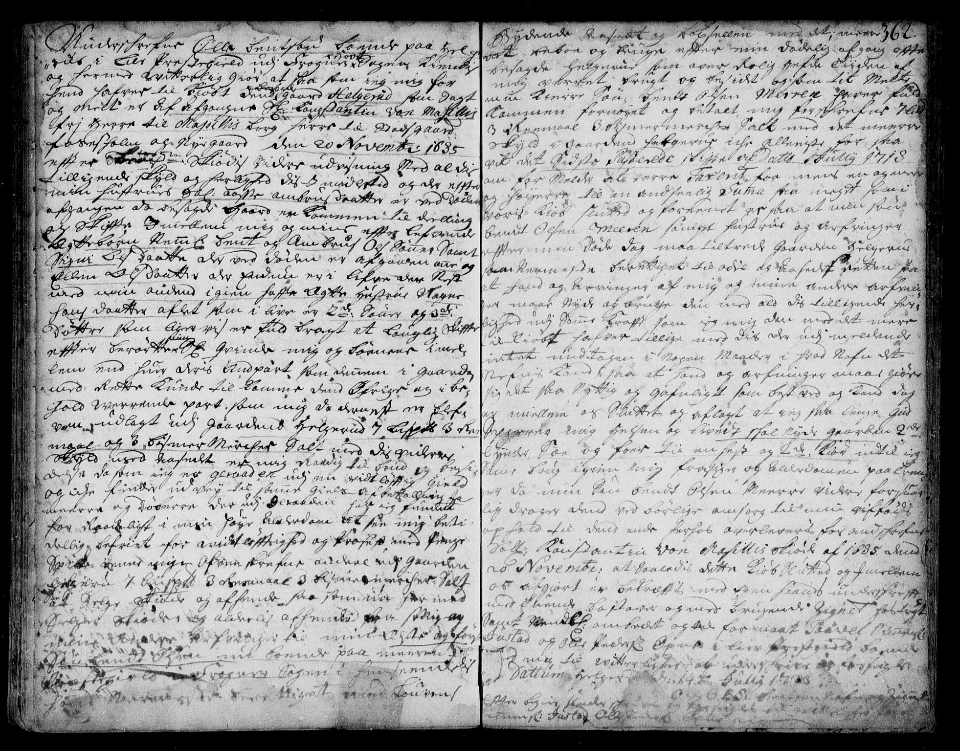 Lier, Røyken og Hurum sorenskriveri, AV/SAKO-A-89/G/Ga/Gaa/L0001: Pantebok nr. I, 1701-1725, s. 362
