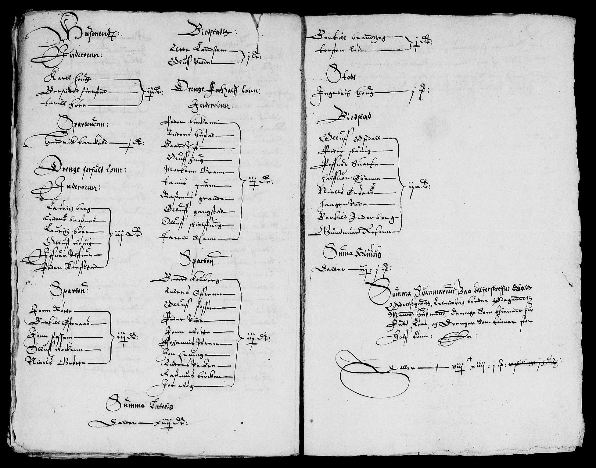 Rentekammeret inntil 1814, Reviderte regnskaper, Lensregnskaper, AV/RA-EA-5023/R/Rb/Rbw/L0011: Trondheim len, 1609-1614