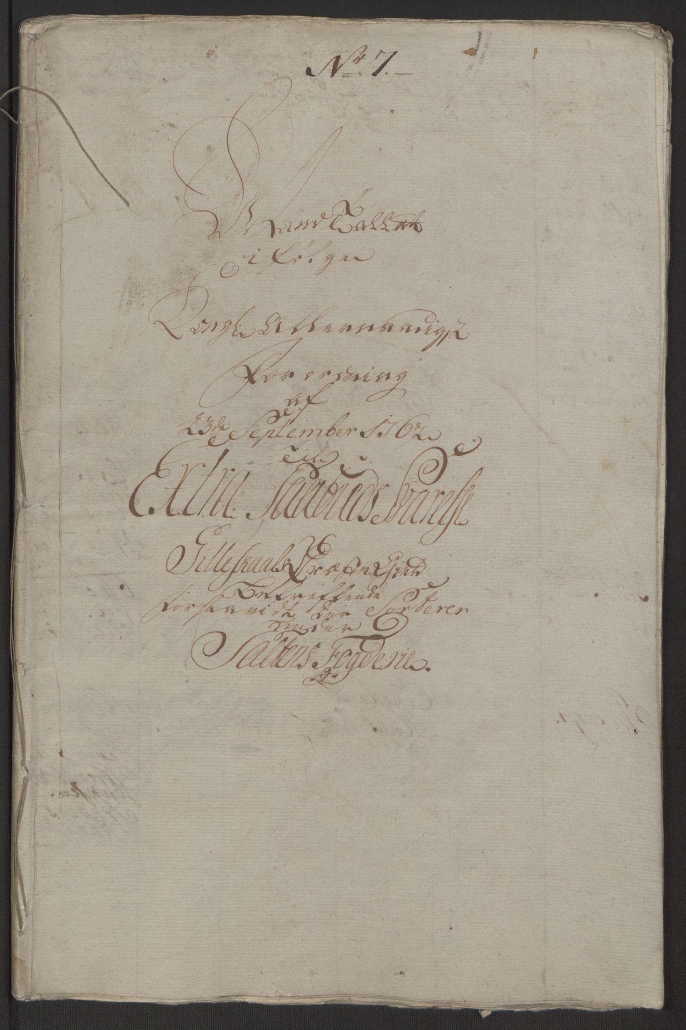Rentekammeret inntil 1814, Realistisk ordnet avdeling, RA/EA-4070/Ol/L0022a/0001: [Gg 10]: Ekstraskatten, 23.09.1762. Nordlands amt / Salten, 1762-1763, s. 133