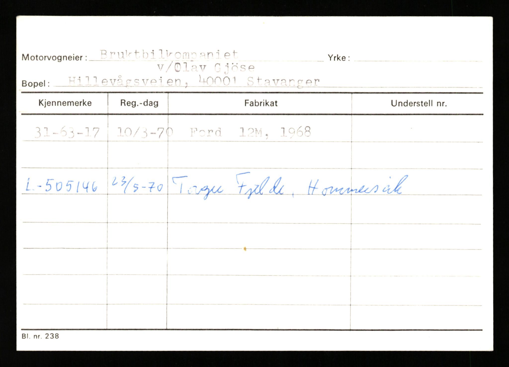 Stavanger trafikkstasjon, AV/SAST-A-101942/0/G/L0011: Registreringsnummer: 240000 - 363477, 1930-1971, s. 1904