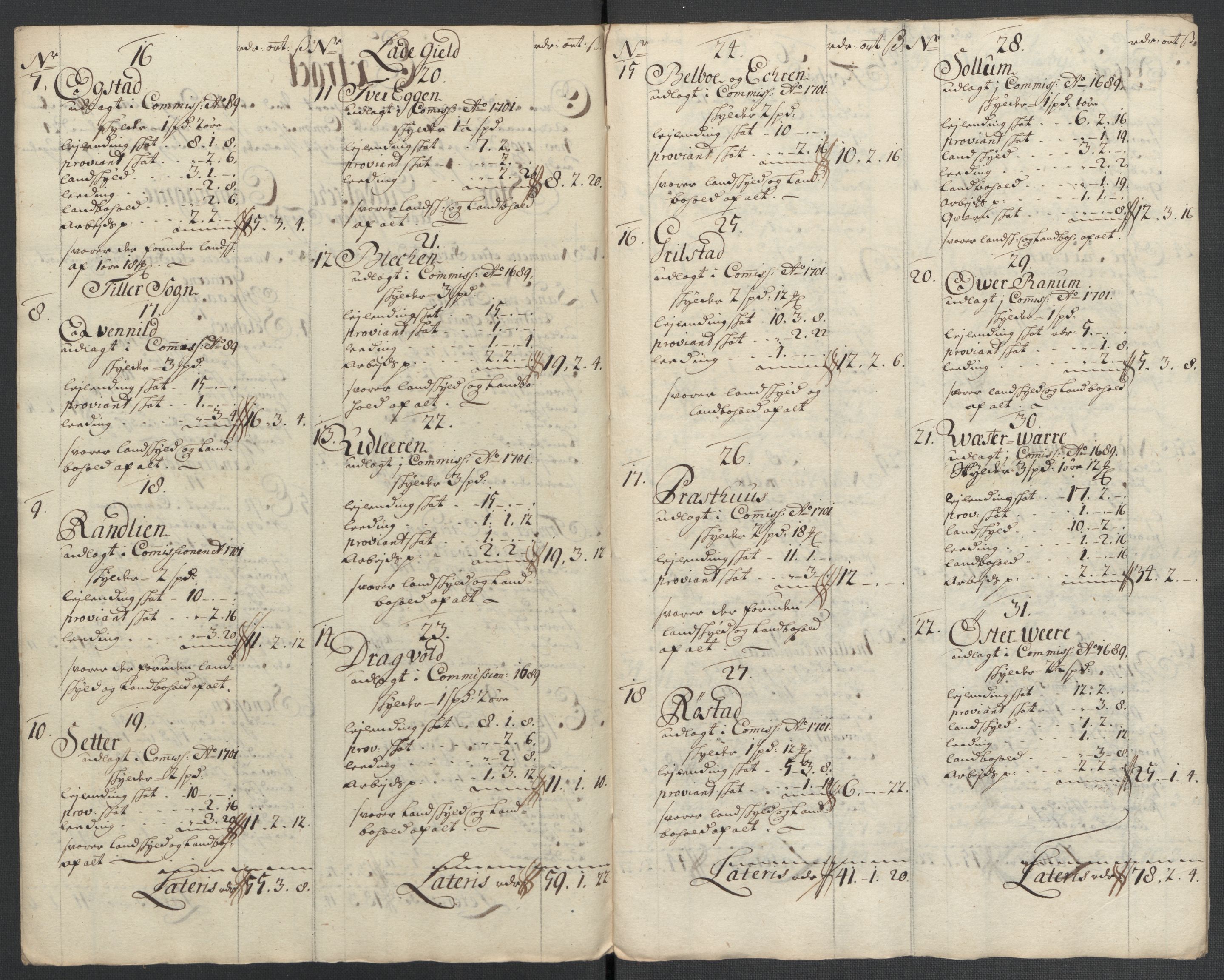 Rentekammeret inntil 1814, Reviderte regnskaper, Fogderegnskap, AV/RA-EA-4092/R61/L4110: Fogderegnskap Strinda og Selbu, 1707-1708, s. 441