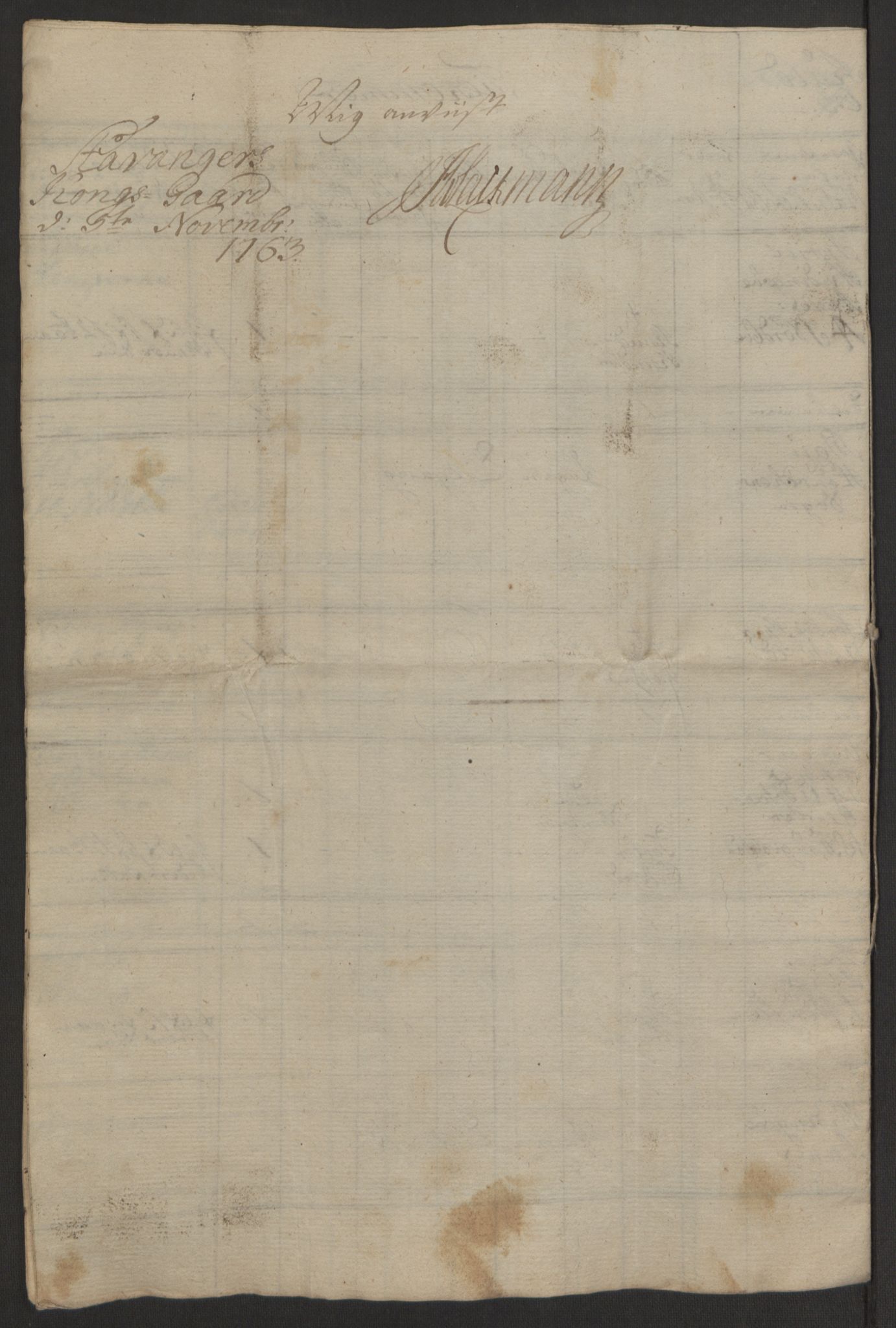 Rentekammeret inntil 1814, Reviderte regnskaper, Hovedkasseregnskaper, AV/RA-EA-4065/Rf/L0072b: Ekstraskatteregnskap, 1762, s. 362