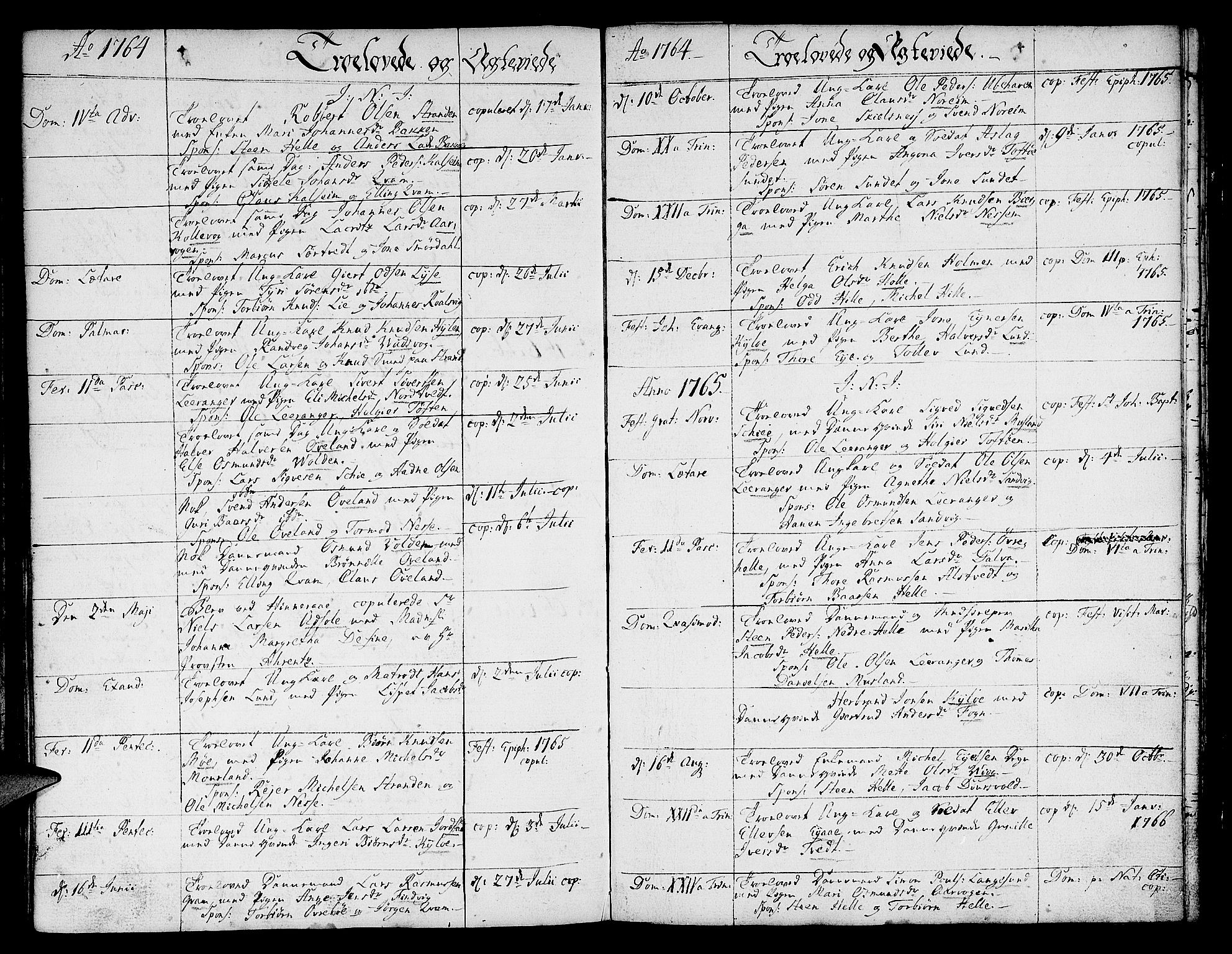 Nedstrand sokneprestkontor, SAST/A-101841/01/IV: Ministerialbok nr. A 3, 1764-1779