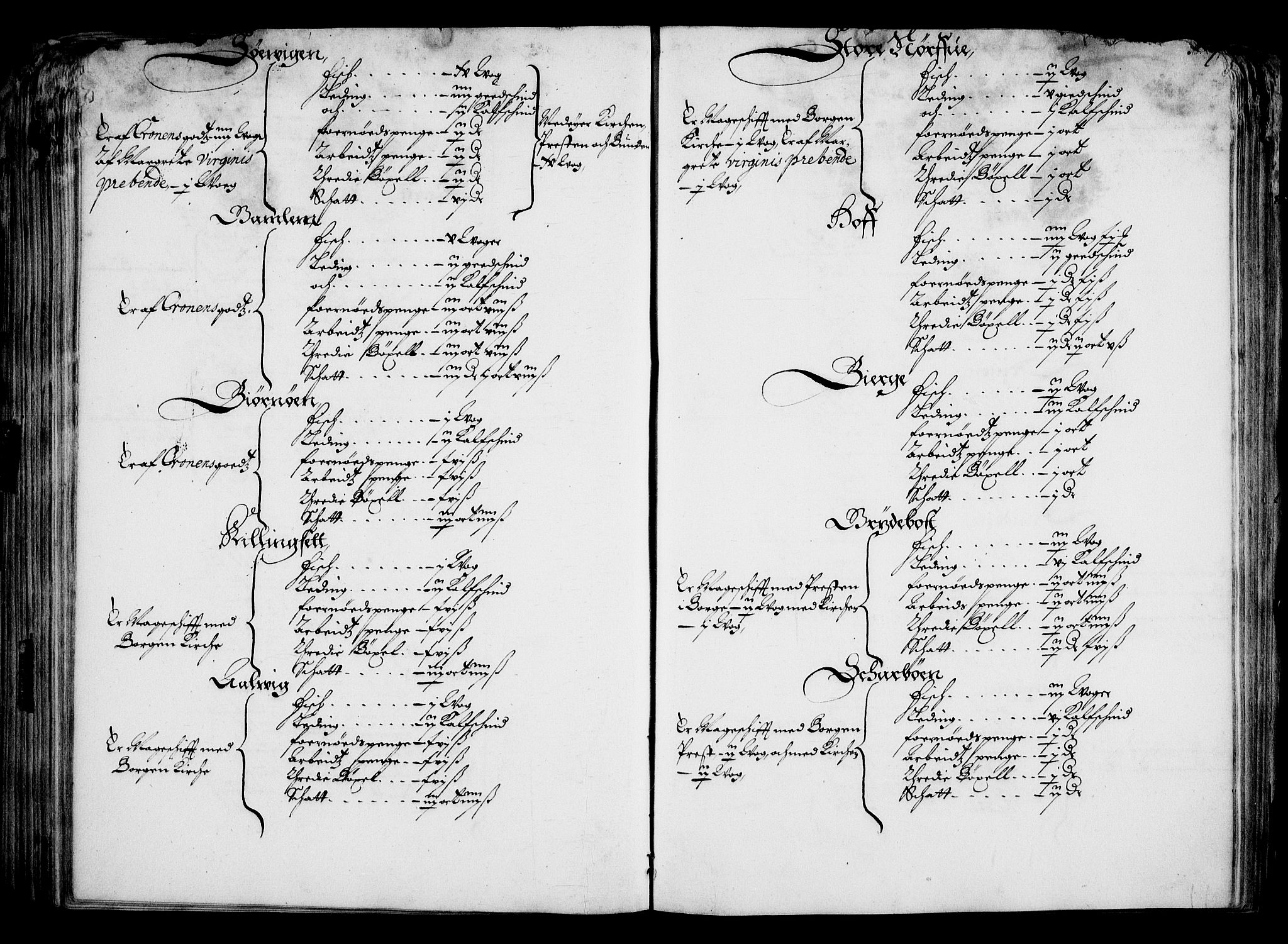 Rentekammeret inntil 1814, Realistisk ordnet avdeling, AV/RA-EA-4070/On/L0001/0001: Statens gods / [Jj 1]: Jordebok over Hannibal Sehesteds gods, 1651, s. 167