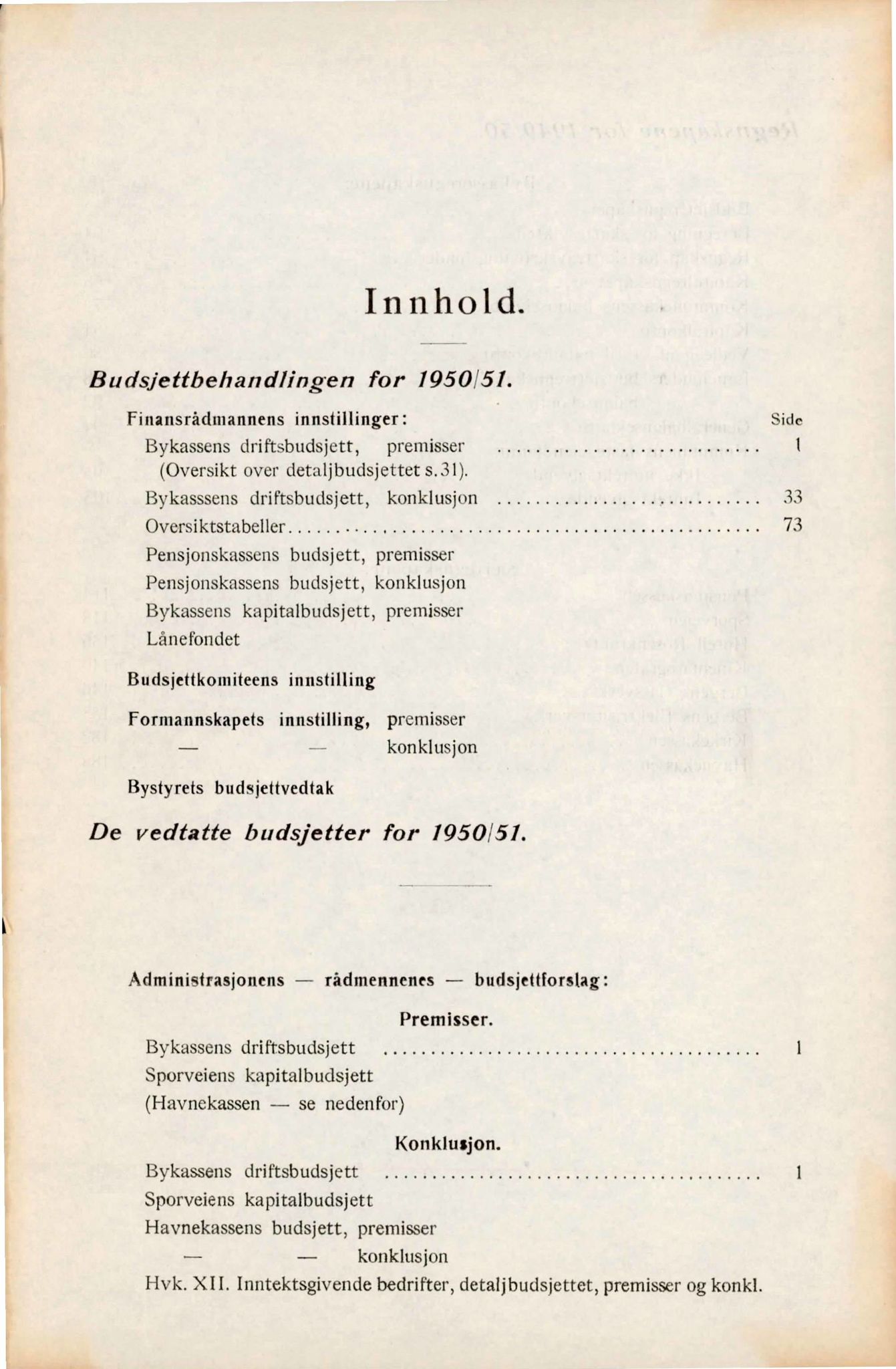 Bergen kommune. Formannskapet, BBA/A-0003/Ad/L0161: Bergens Kommuneforhandlinger, bind II, 1950