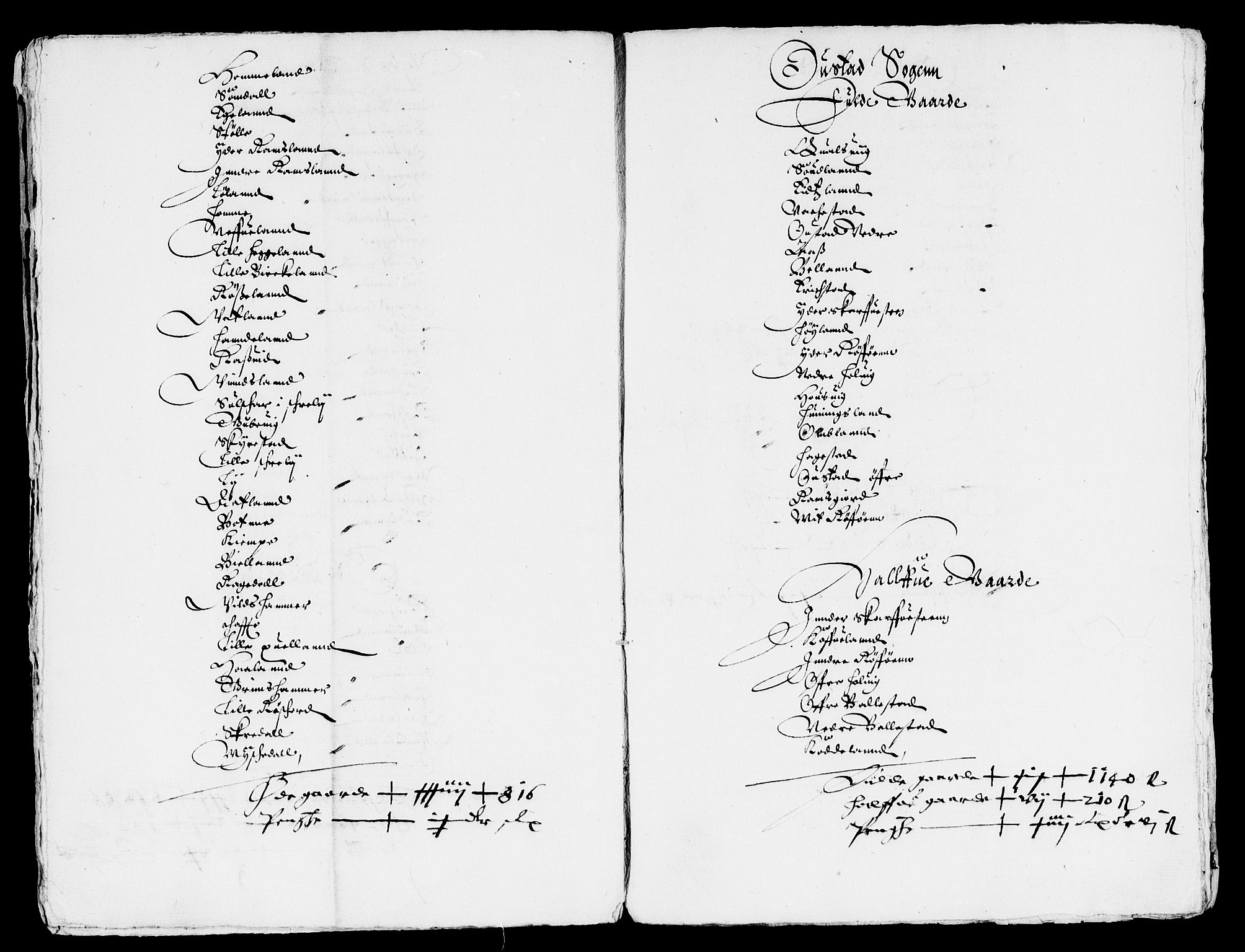 Rentekammeret inntil 1814, Reviderte regnskaper, Lensregnskaper, AV/RA-EA-5023/R/Rb/Rbr/L0011: Lista len, 1636-1639