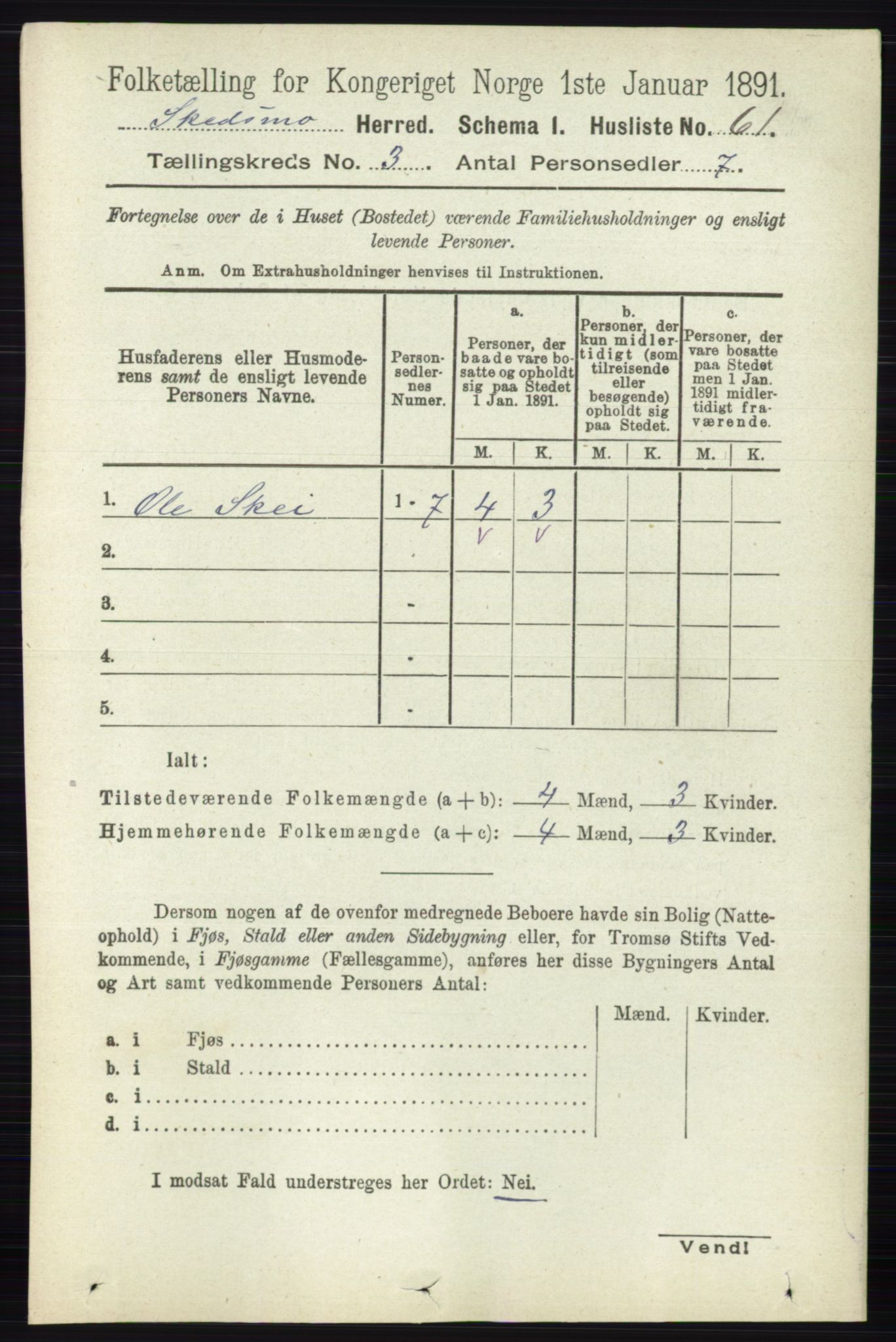 RA, Folketelling 1891 for 0231 Skedsmo herred, 1891, s. 1279
