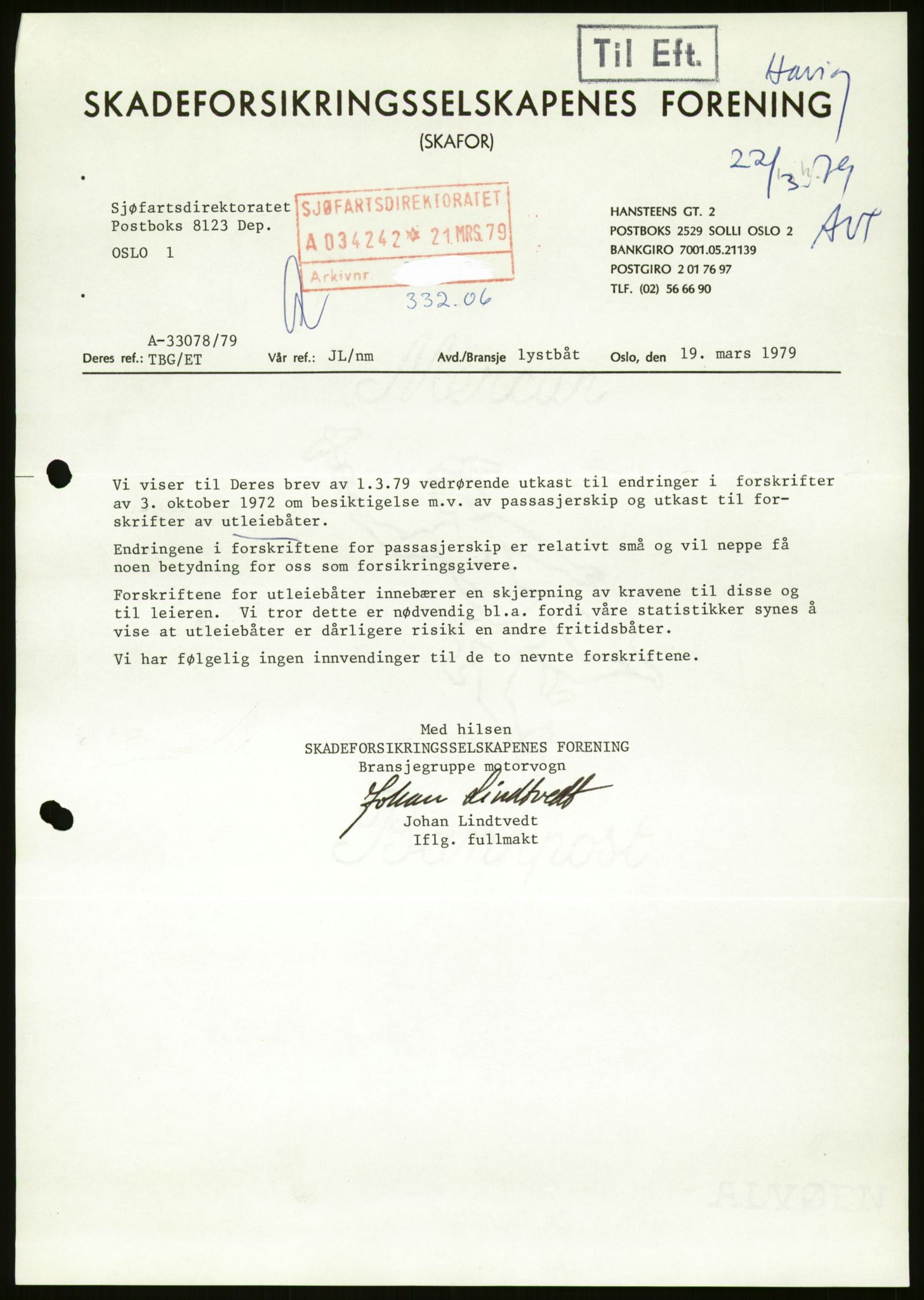 Sjøfartsdirektoratet med forløpere, generelt arkiv, AV/RA-S-1407/D/Du/Duc/L0642/0001: Skipskontrollen - Forskrifter / Forskrift om utleiebåter (2 mapper), 1978-1987, s. 381