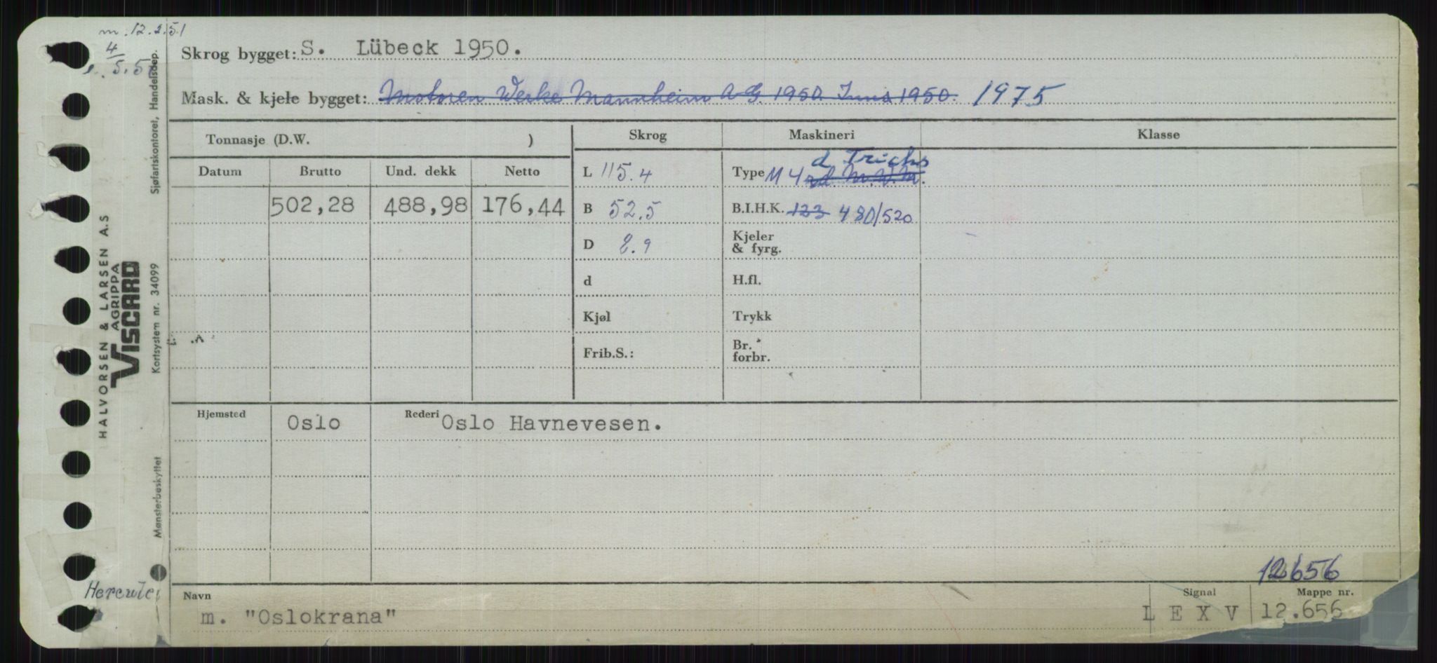 Sjøfartsdirektoratet med forløpere, Skipsmålingen, AV/RA-S-1627/H/Ha/L0004/0002: Fartøy, Mas-R / Fartøy, Odin-R, s. 175