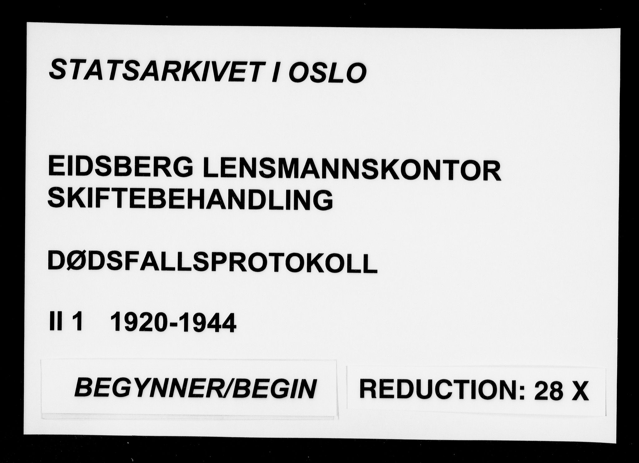 Eidsberg lensmannskontor, SAO/A-10079/H/Ha/Haa/L0005: Dødsfallsprotokoll, 1920-1944