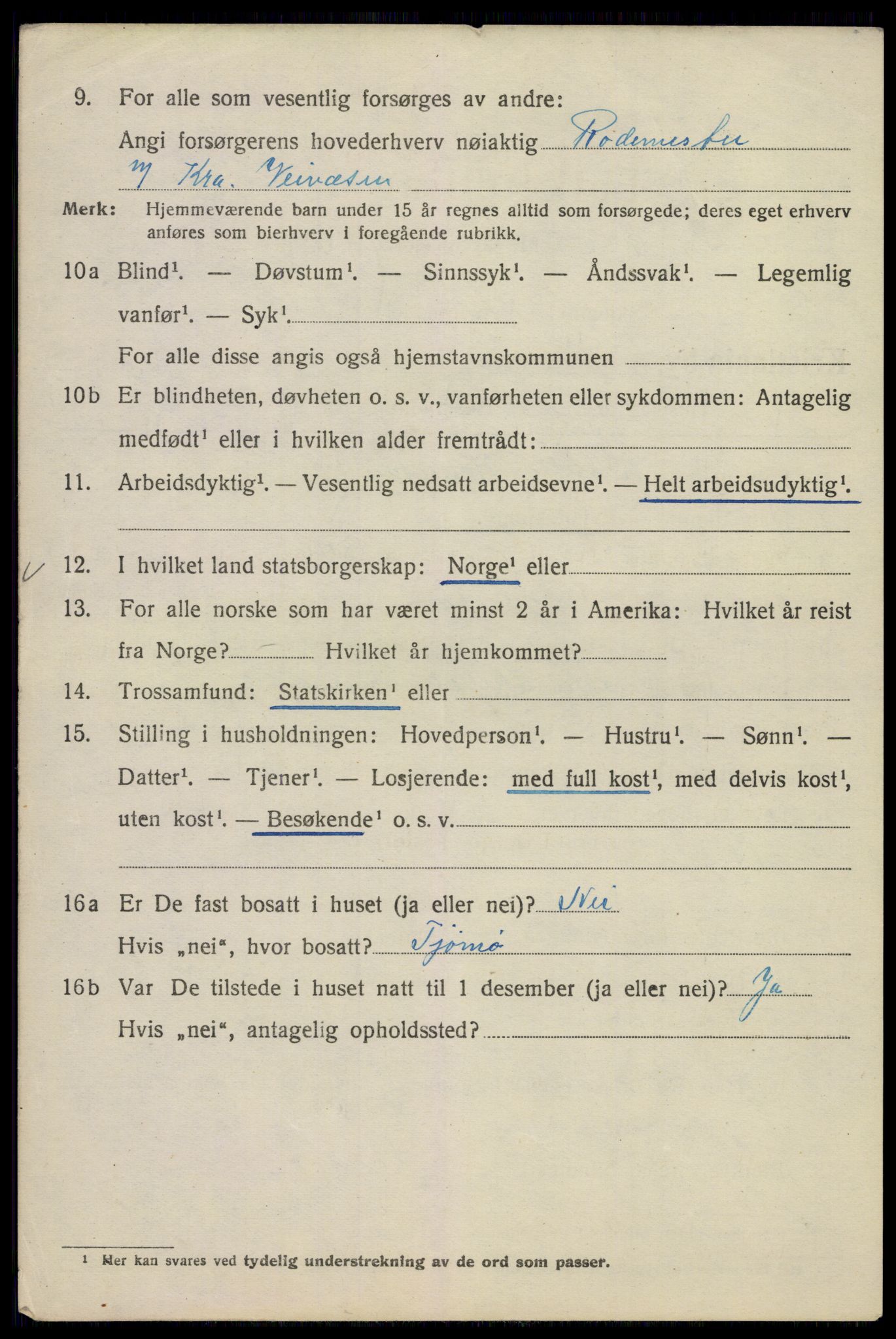 SAO, Folketelling 1920 for 0301 Kristiania kjøpstad, 1920, s. 483474