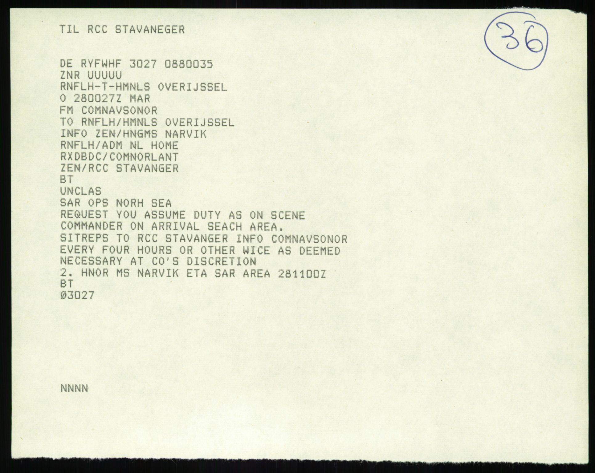 Justisdepartementet, Granskningskommisjonen ved Alexander Kielland-ulykken 27.3.1980, AV/RA-S-1165/D/L0017: P Hjelpefartøy (Doku.liste + P1-P6 av 6)/Q Hovedredningssentralen (Q0-Q27 av 27), 1980-1981, s. 660