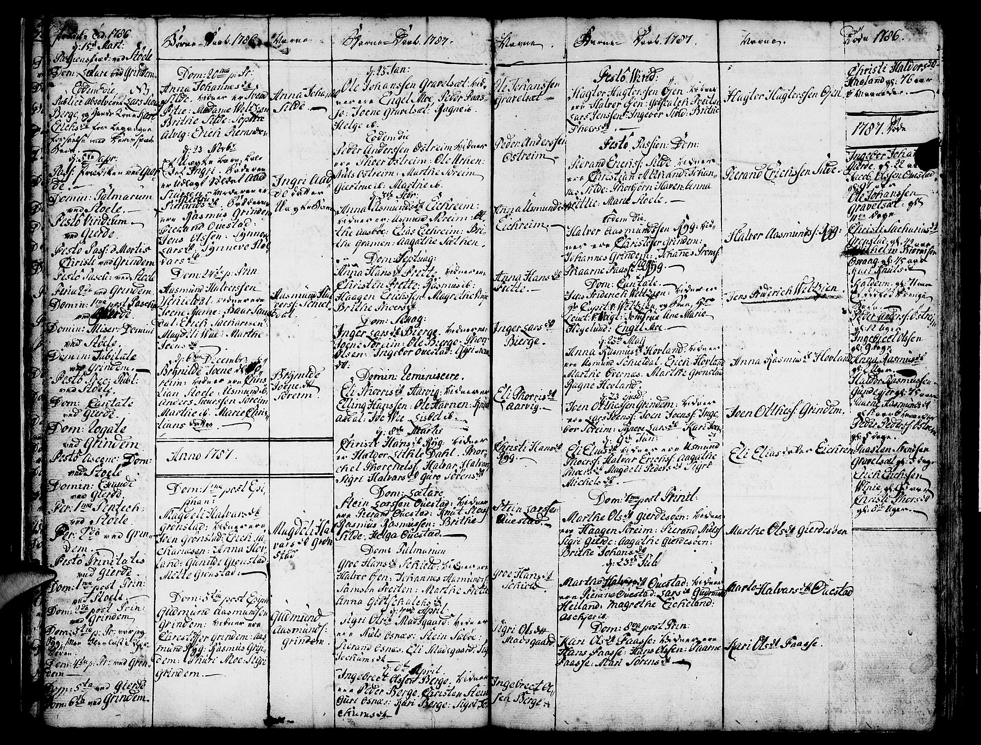 Etne sokneprestembete, AV/SAB-A-75001/H/Haa: Ministerialbok nr. A 4, 1782-1807, s. 11