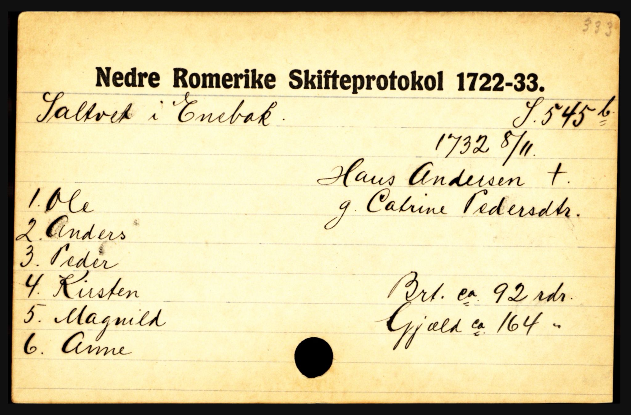 Nedre Romerike sorenskriveri, AV/SAO-A-10469/H, 1680-1828, s. 7151