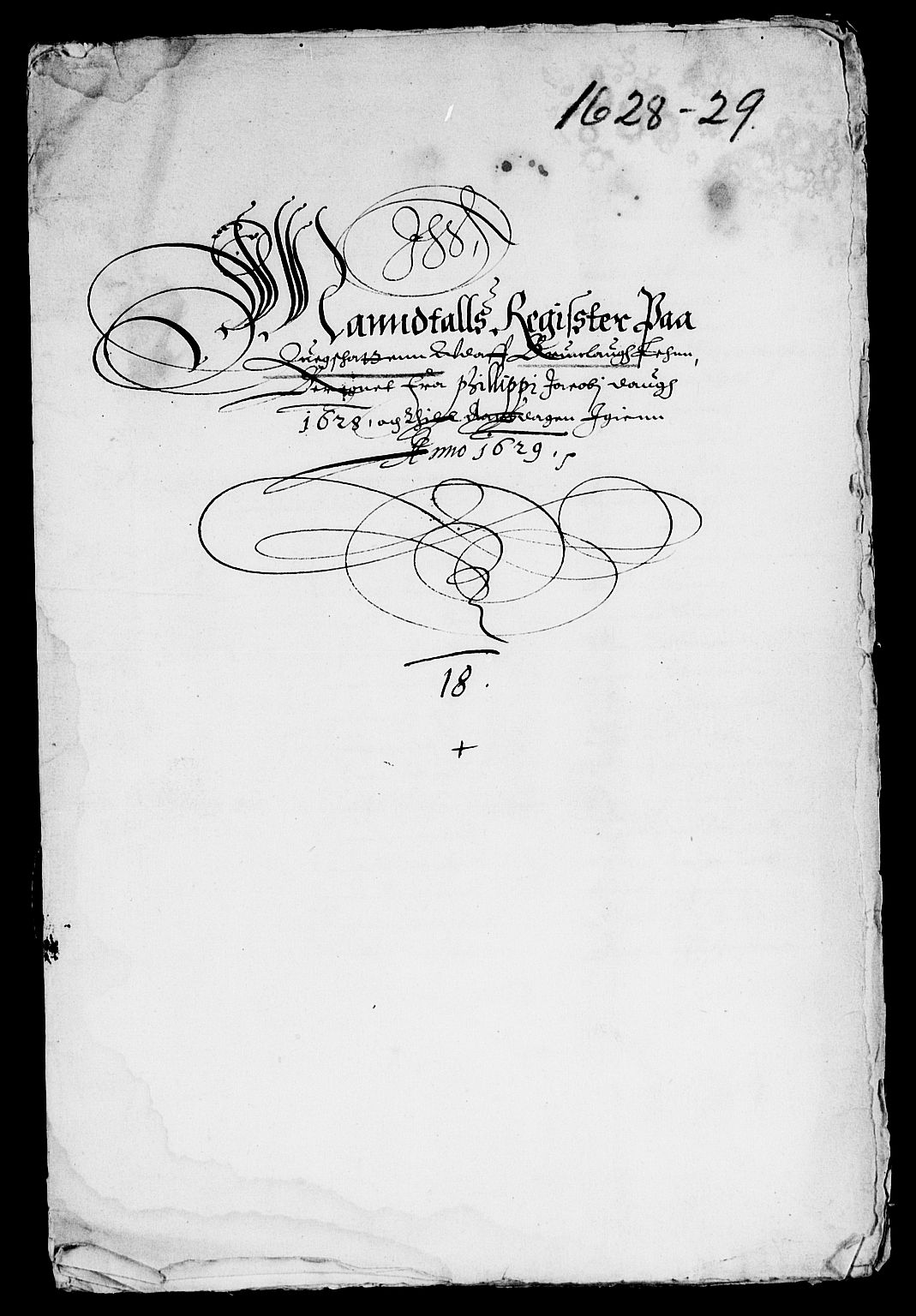 Rentekammeret inntil 1814, Reviderte regnskaper, Lensregnskaper, RA/EA-5023/R/Rb/Rba/L0093: Akershus len, 1627-1629