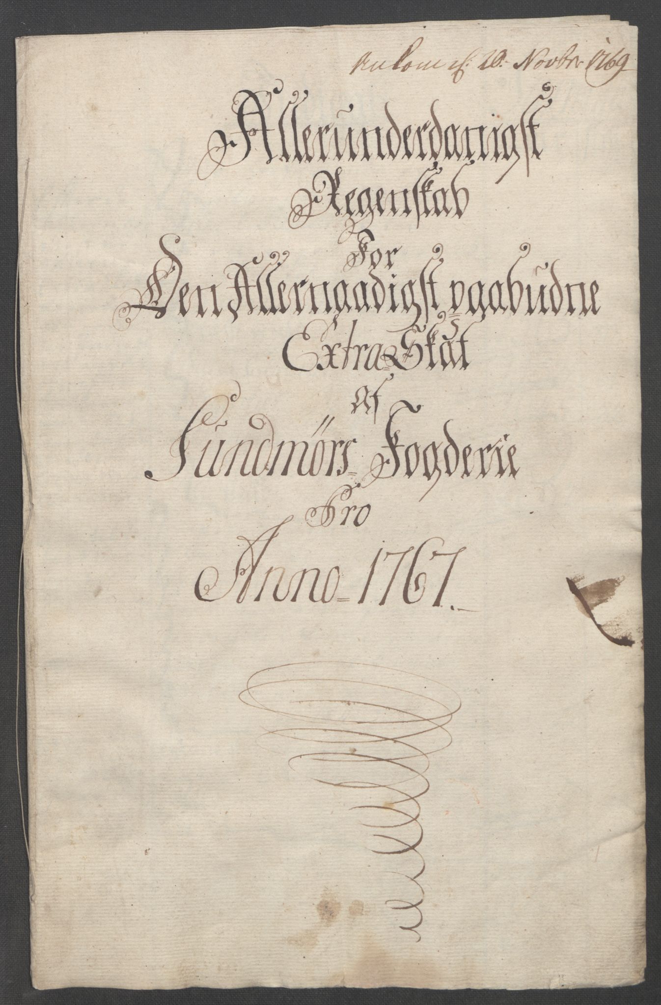Rentekammeret inntil 1814, Reviderte regnskaper, Fogderegnskap, AV/RA-EA-4092/R54/L3645: Ekstraskatten Sunnmøre, 1762-1772, s. 96