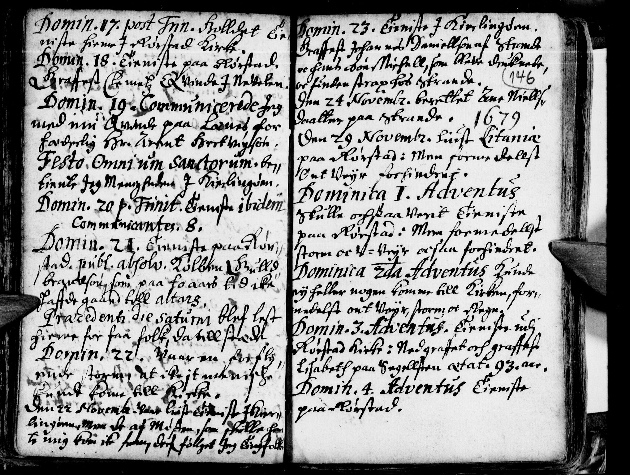 Ministerialprotokoller, klokkerbøker og fødselsregistre - Nordland, AV/SAT-A-1459/853/L0762: Ministerialbok nr. 853A01, 1664-1688, s. 146
