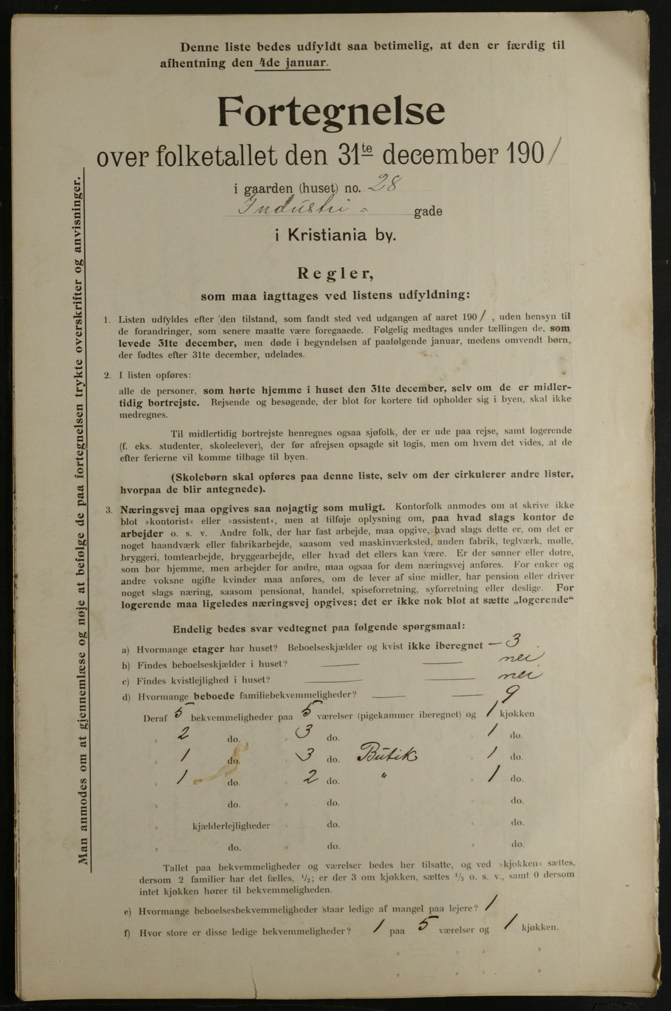 OBA, Kommunal folketelling 31.12.1901 for Kristiania kjøpstad, 1901, s. 6812