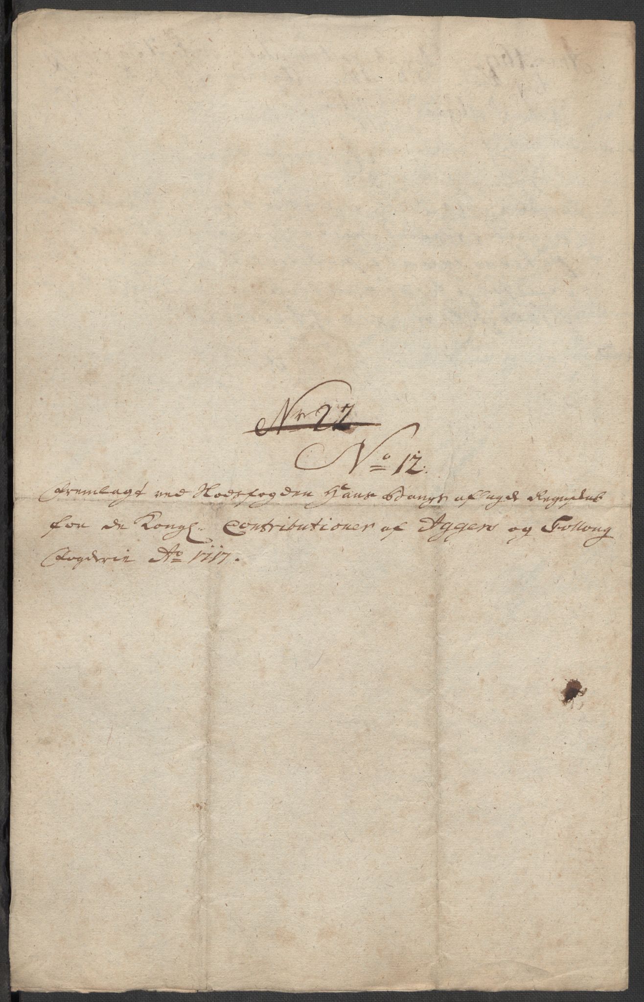 Rentekammeret inntil 1814, Reviderte regnskaper, Fogderegnskap, AV/RA-EA-4092/R10/L0455: Fogderegnskap Aker og Follo, 1717, s. 225