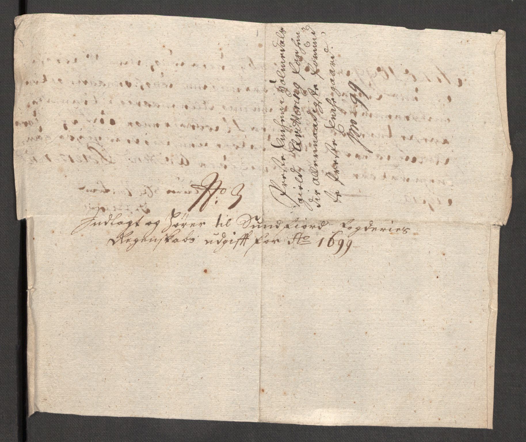 Rentekammeret inntil 1814, Reviderte regnskaper, Fogderegnskap, RA/EA-4092/R53/L3424: Fogderegnskap Sunn- og Nordfjord, 1699, s. 337