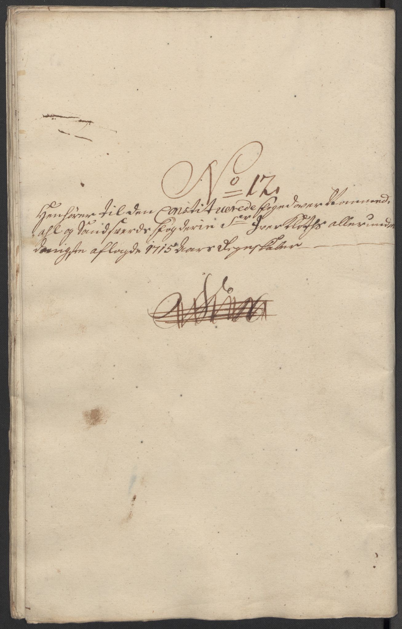 Rentekammeret inntil 1814, Reviderte regnskaper, Fogderegnskap, RA/EA-4092/R24/L1591: Fogderegnskap Numedal og Sandsvær, 1715, s. 317