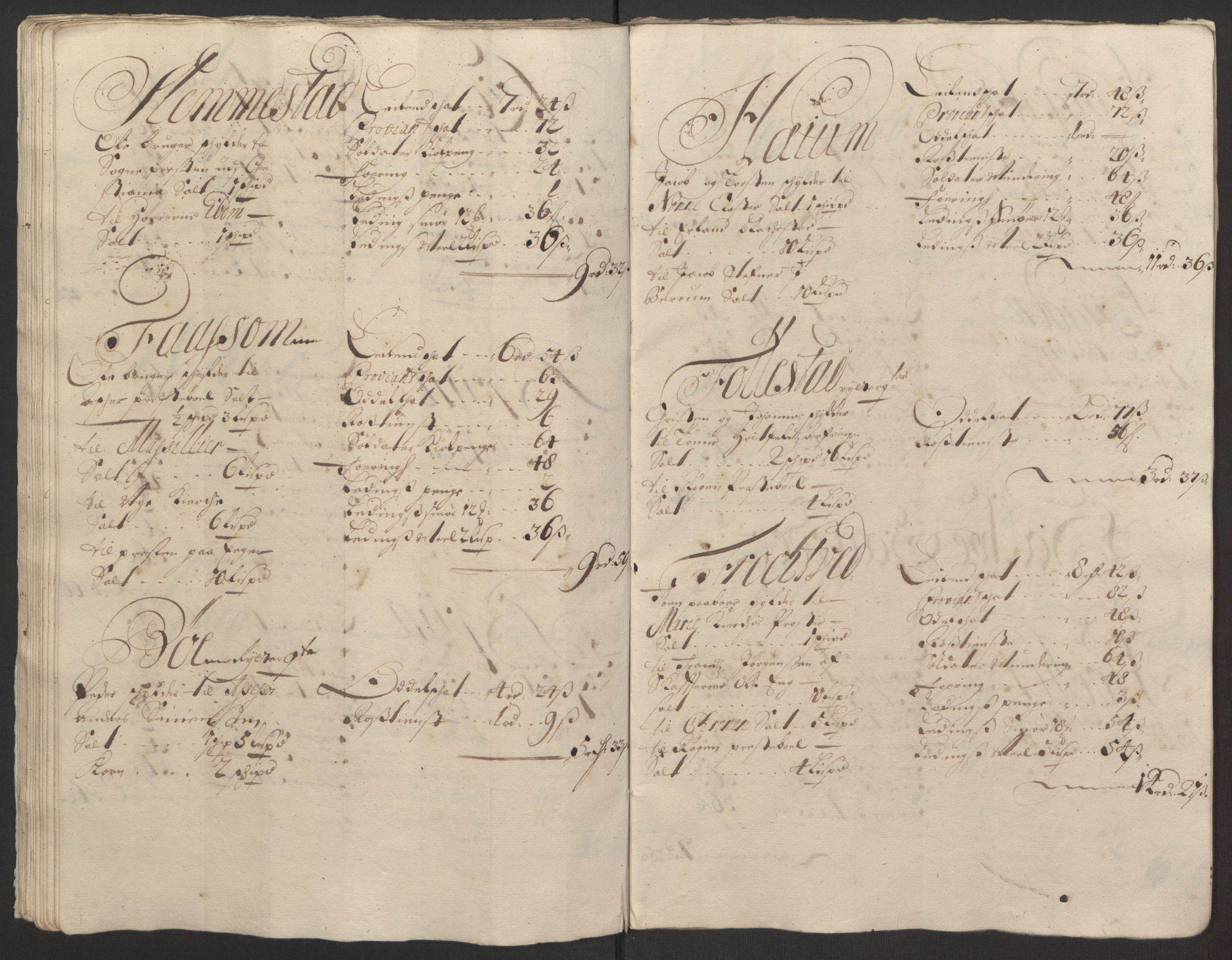 Rentekammeret inntil 1814, Reviderte regnskaper, Fogderegnskap, AV/RA-EA-4092/R30/L1694: Fogderegnskap Hurum, Røyken, Eiker og Lier, 1694-1696, s. 355
