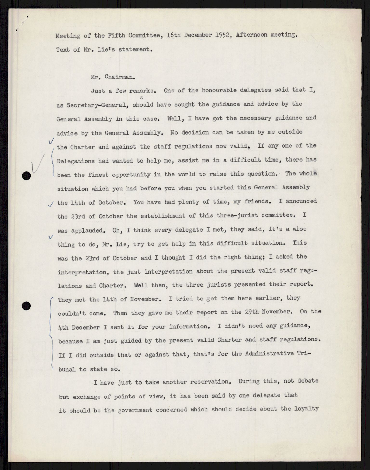Lie, Trygve, AV/RA-PA-1407/D/L0014: Generalsekretærens papirer., 1947-1953, s. 28