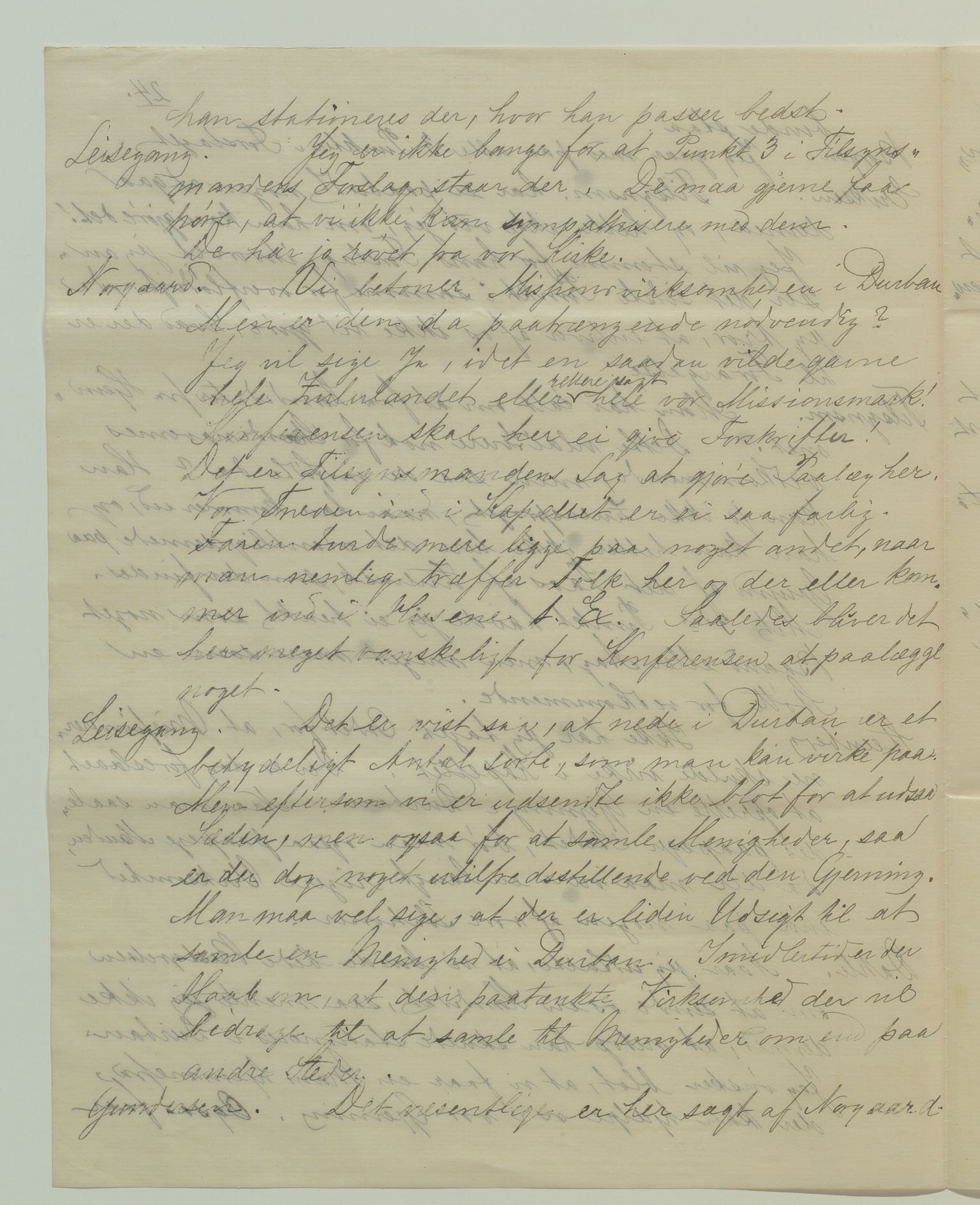 Det Norske Misjonsselskap - hovedadministrasjonen, VID/MA-A-1045/D/Da/Daa/L0038/0004: Konferansereferat og årsberetninger / Konferansereferat fra Sør-Afrika., 1890