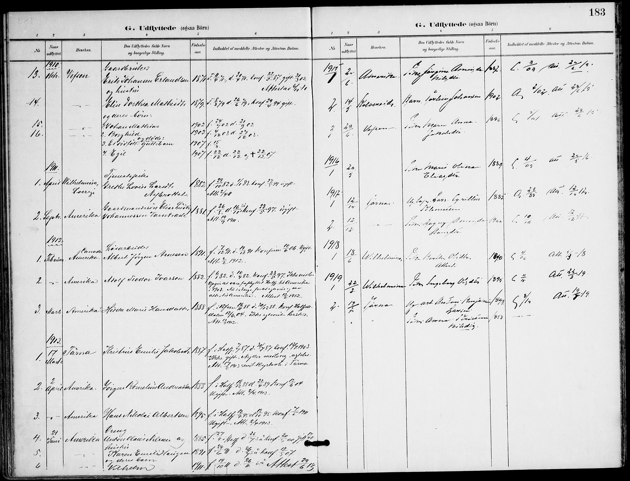 Ministerialprotokoller, klokkerbøker og fødselsregistre - Nordland, AV/SAT-A-1459/823/L0326: Ministerialbok nr. 823A03, 1899-1919, s. 183