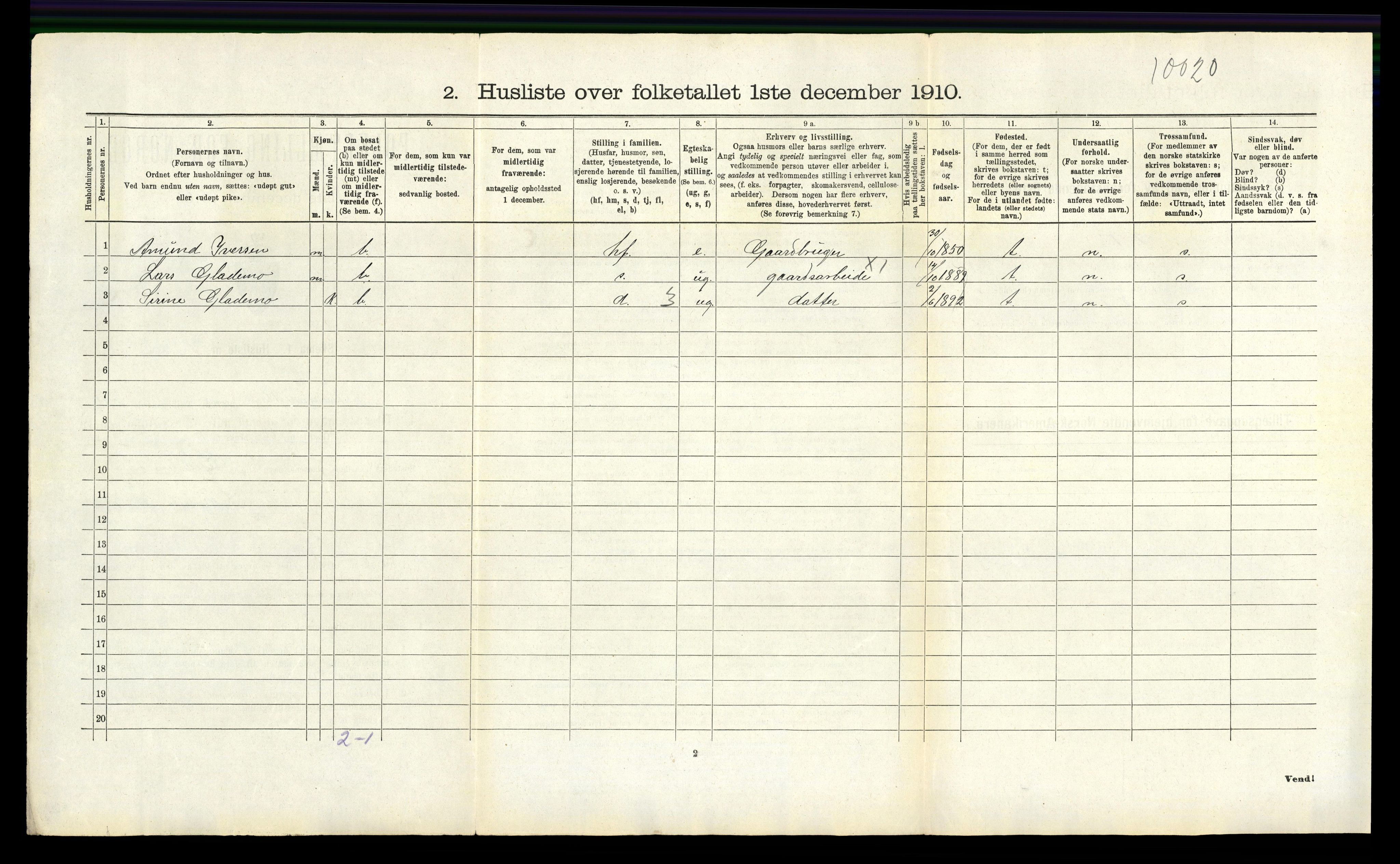 RA, Folketelling 1910 for 1212 Skånevik herred, 1910, s. 582