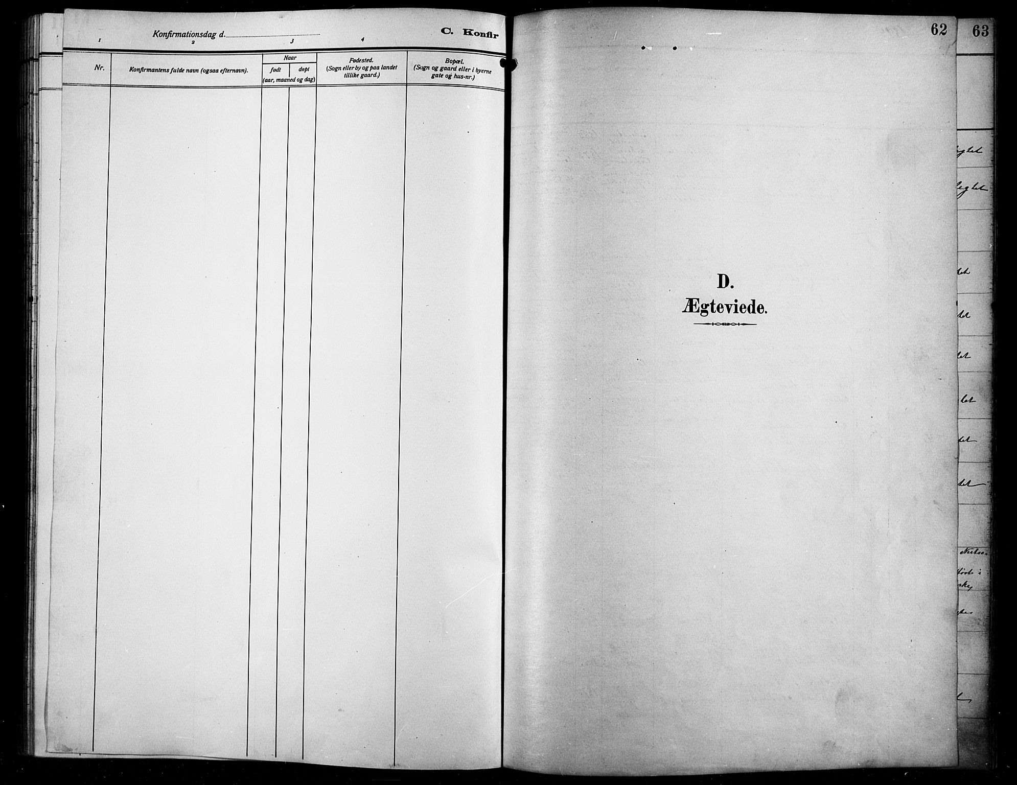 Sør-Aurdal prestekontor, SAH/PREST-128/H/Ha/Hab/L0008: Klokkerbok nr. 8, 1894-1921, s. 62