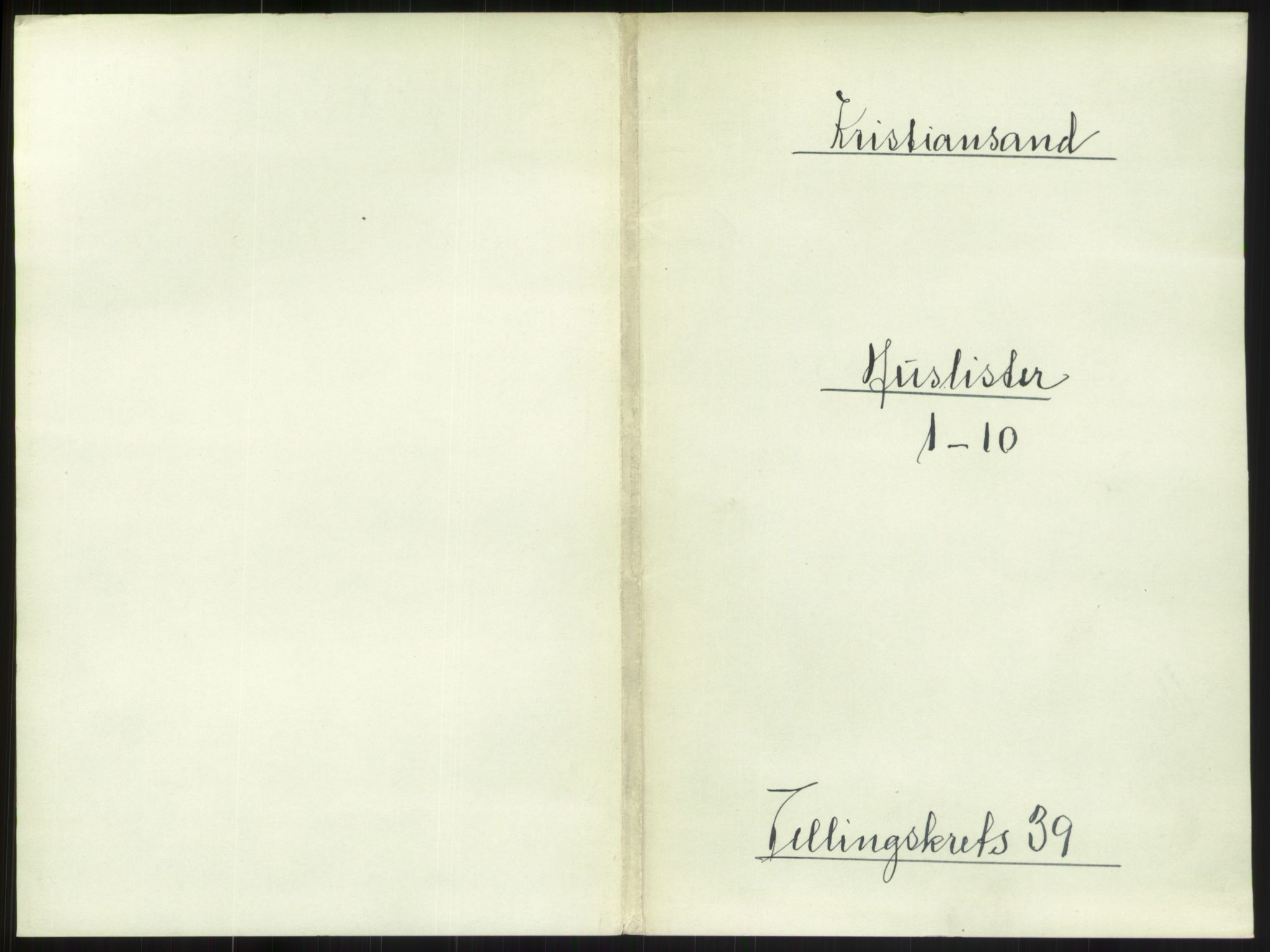 RA, Folketelling 1891 for 1001 Kristiansand kjøpstad, 1891, s. 2126