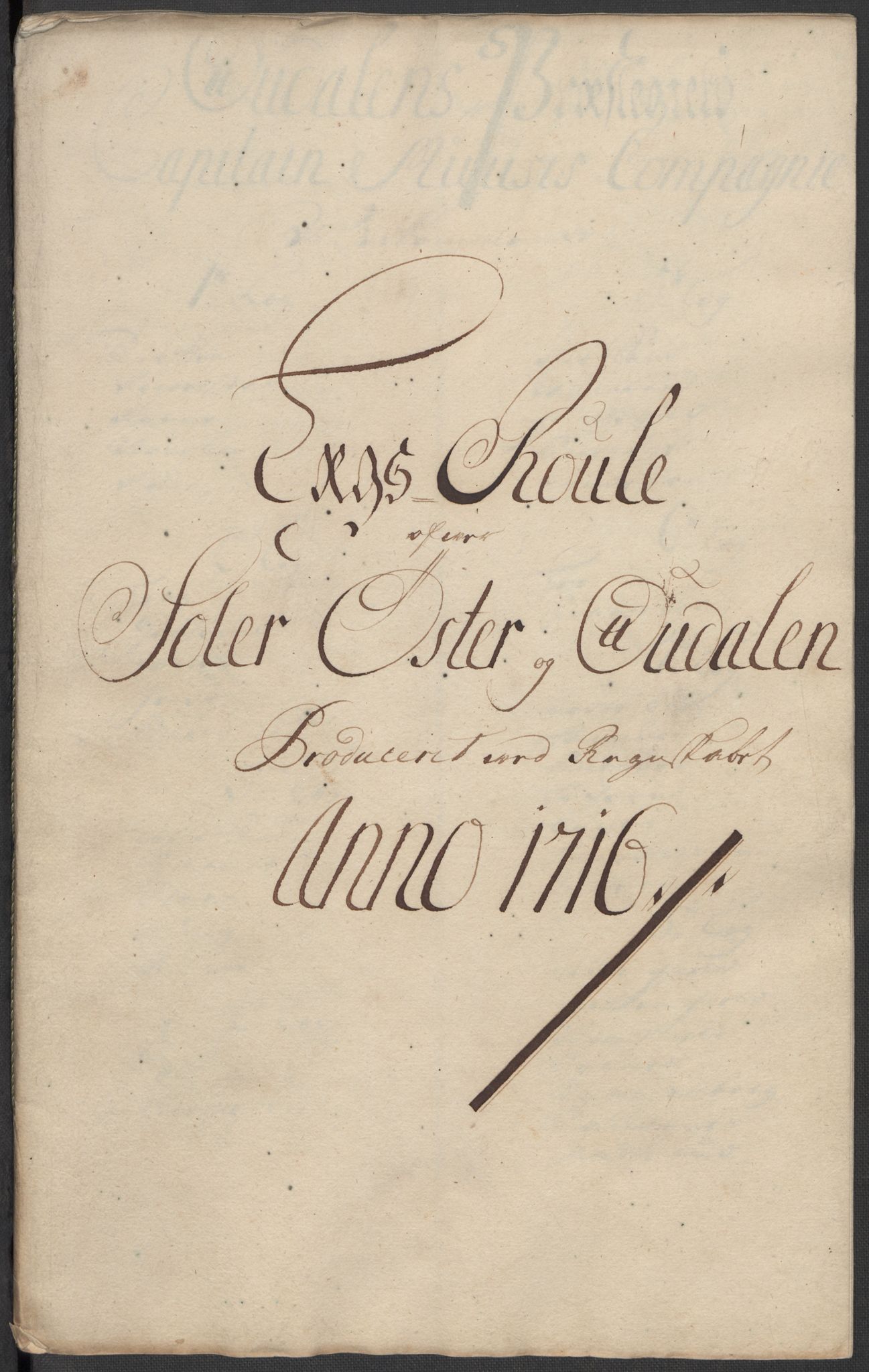 Rentekammeret inntil 1814, Reviderte regnskaper, Fogderegnskap, RA/EA-4092/R13/L0855: Fogderegnskap Solør, Odal og Østerdal, 1716, s. 140
