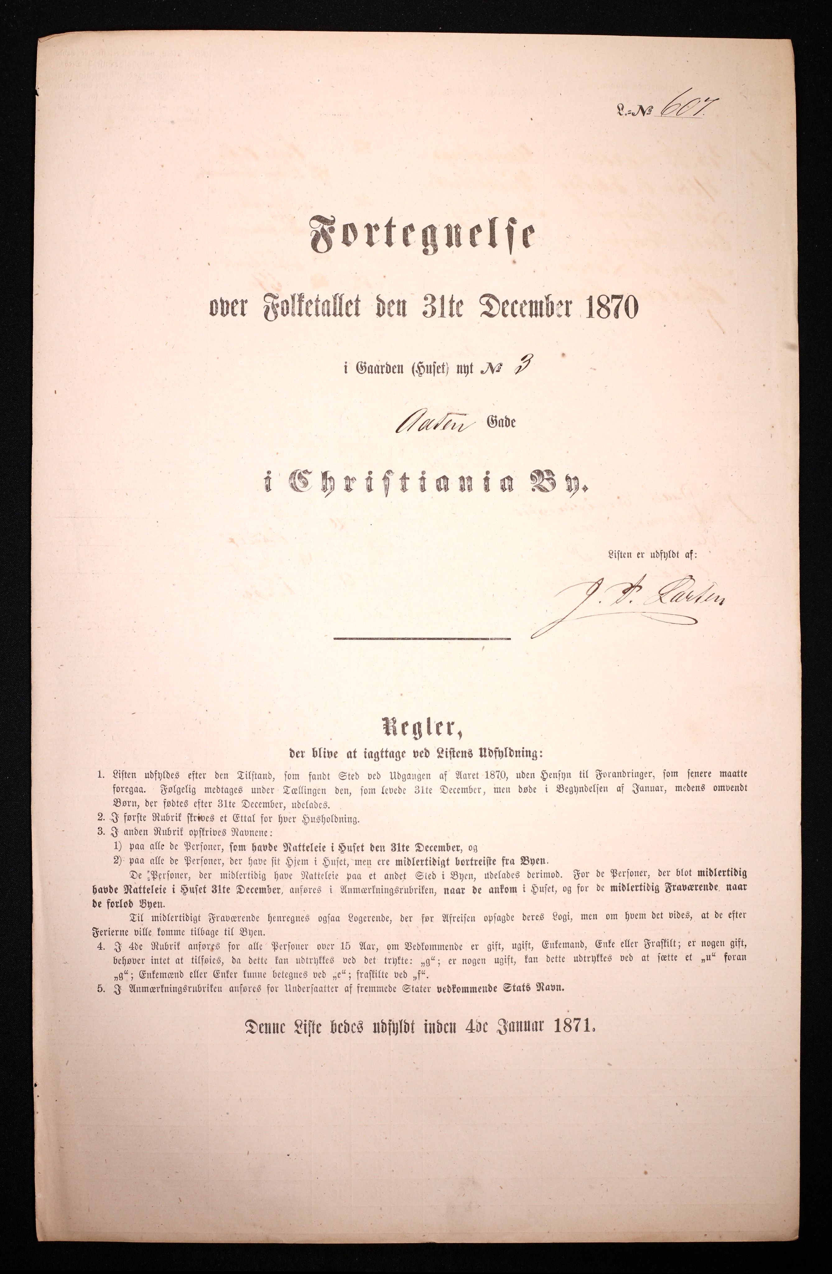 RA, Folketelling 1870 for 0301 Kristiania kjøpstad, 1870, s. 4800