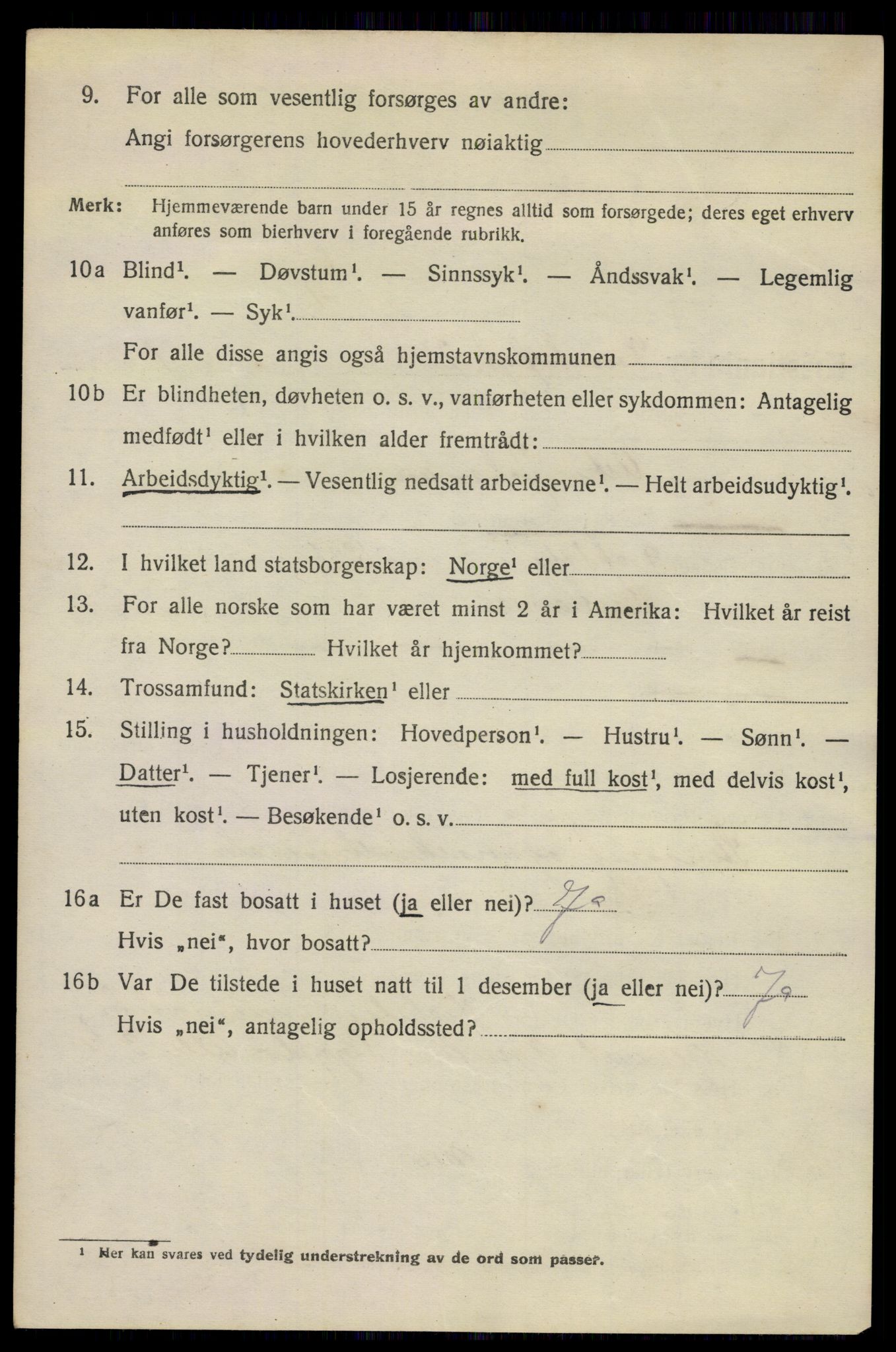 SAO, Folketelling 1920 for 0301 Kristiania kjøpstad, 1920, s. 465238