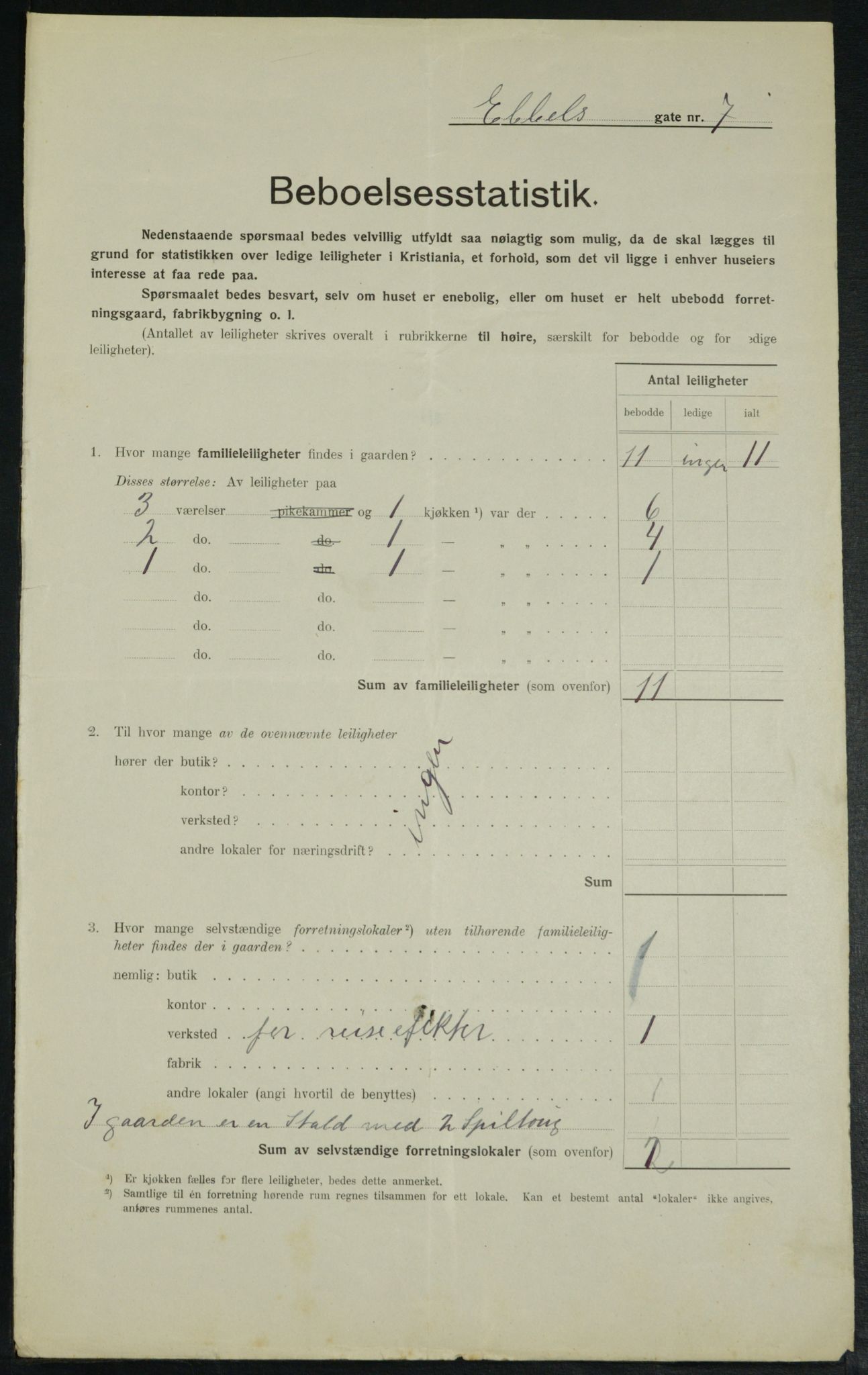 OBA, Kommunal folketelling 1.2.1914 for Kristiania, 1914, s. 18365