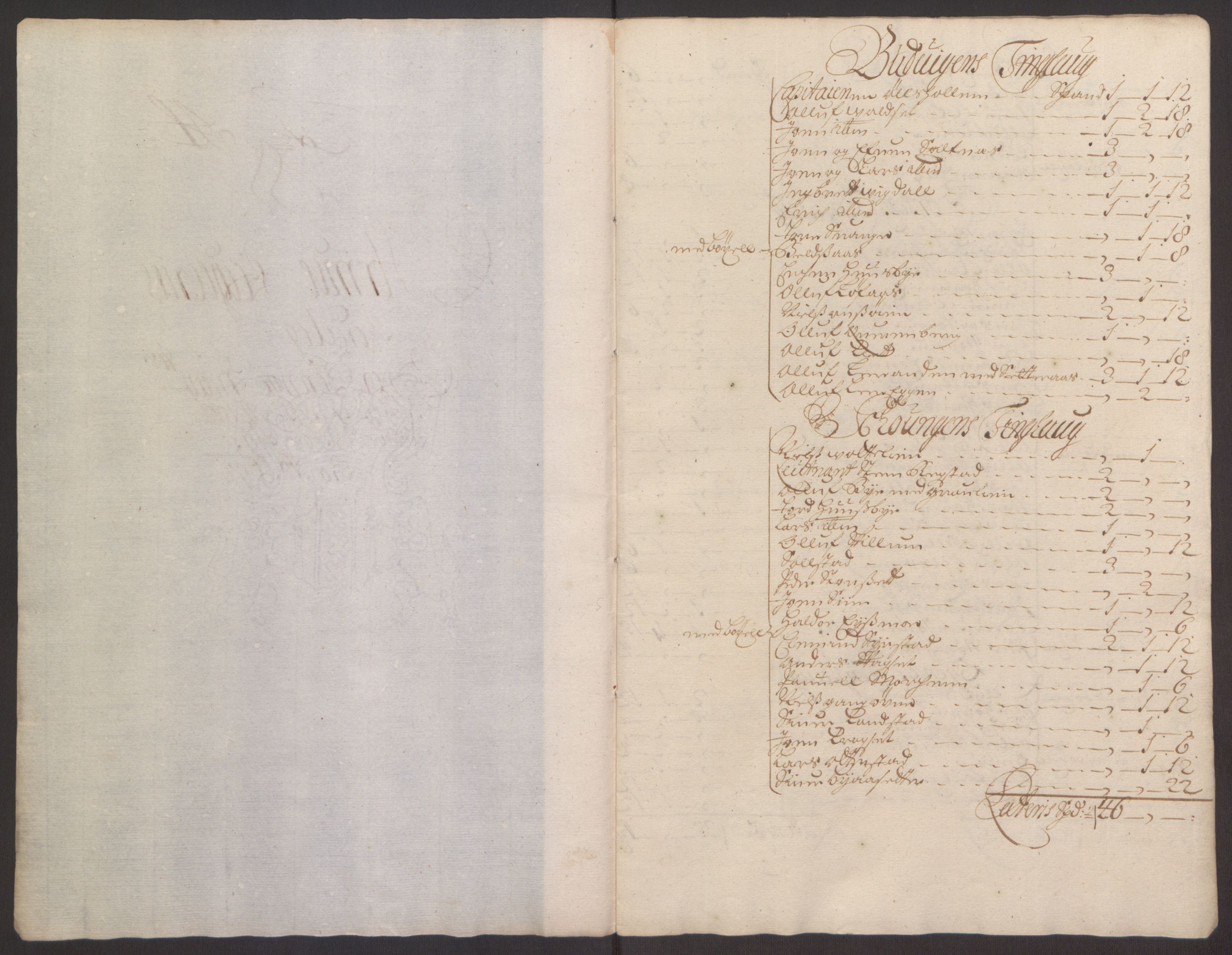 Rentekammeret inntil 1814, Reviderte regnskaper, Fogderegnskap, RA/EA-4092/R61/L4104: Fogderegnskap Strinda og Selbu, 1693-1694, s. 251